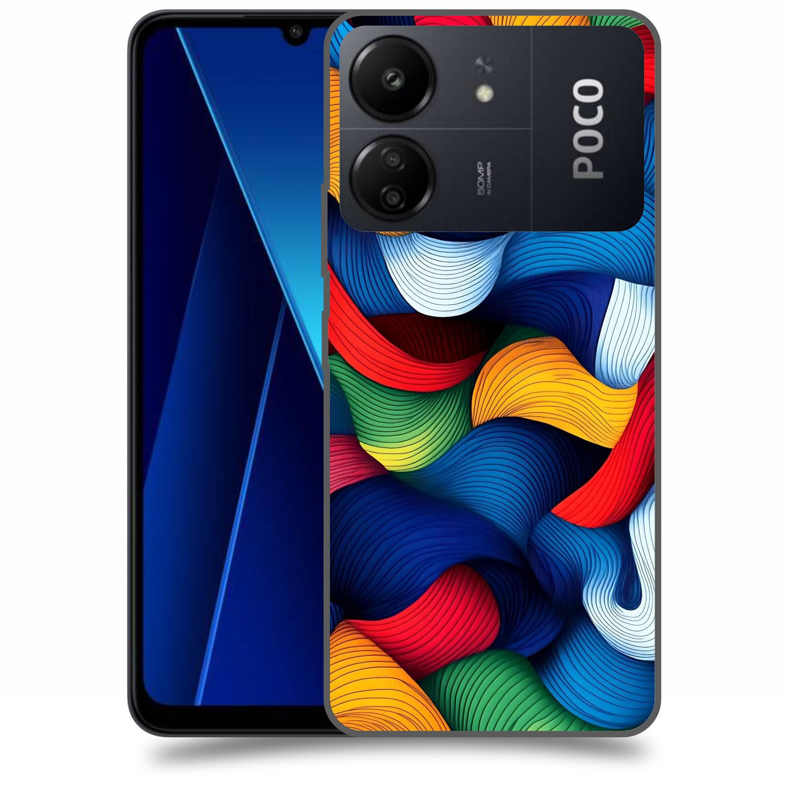 ACOVER Kryt na mobil Poco C65 - Barevná energie