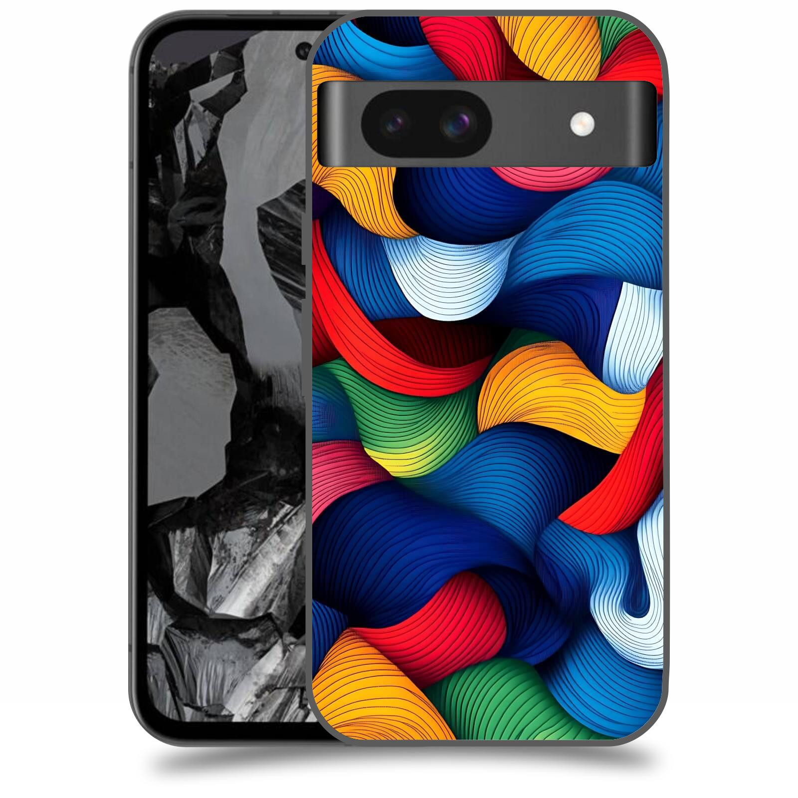 ACOVER Kryt na mobil Google Pixel 8A - Barevná energie