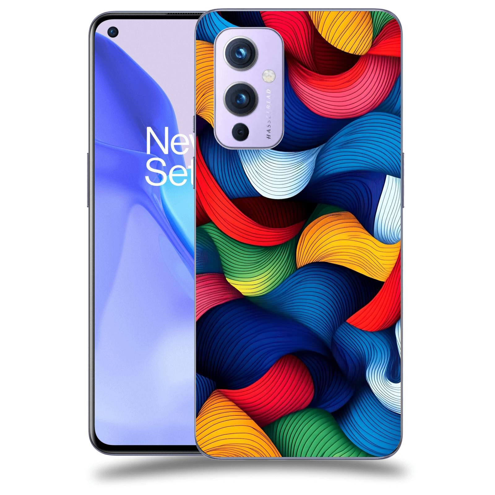 ACOVER Kryt na mobil OnePlus 9 - Barevná energie