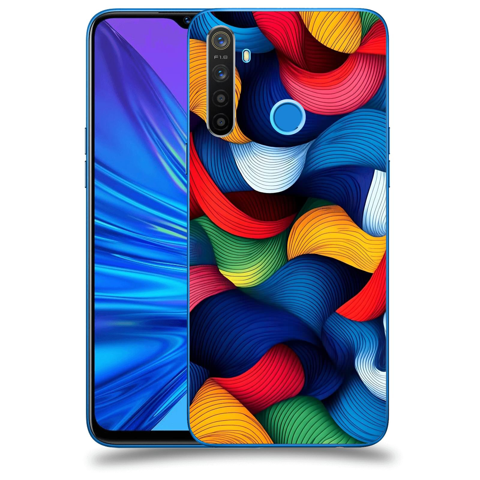 ACOVER Kryt na mobil Realme 5 - Barevná energie