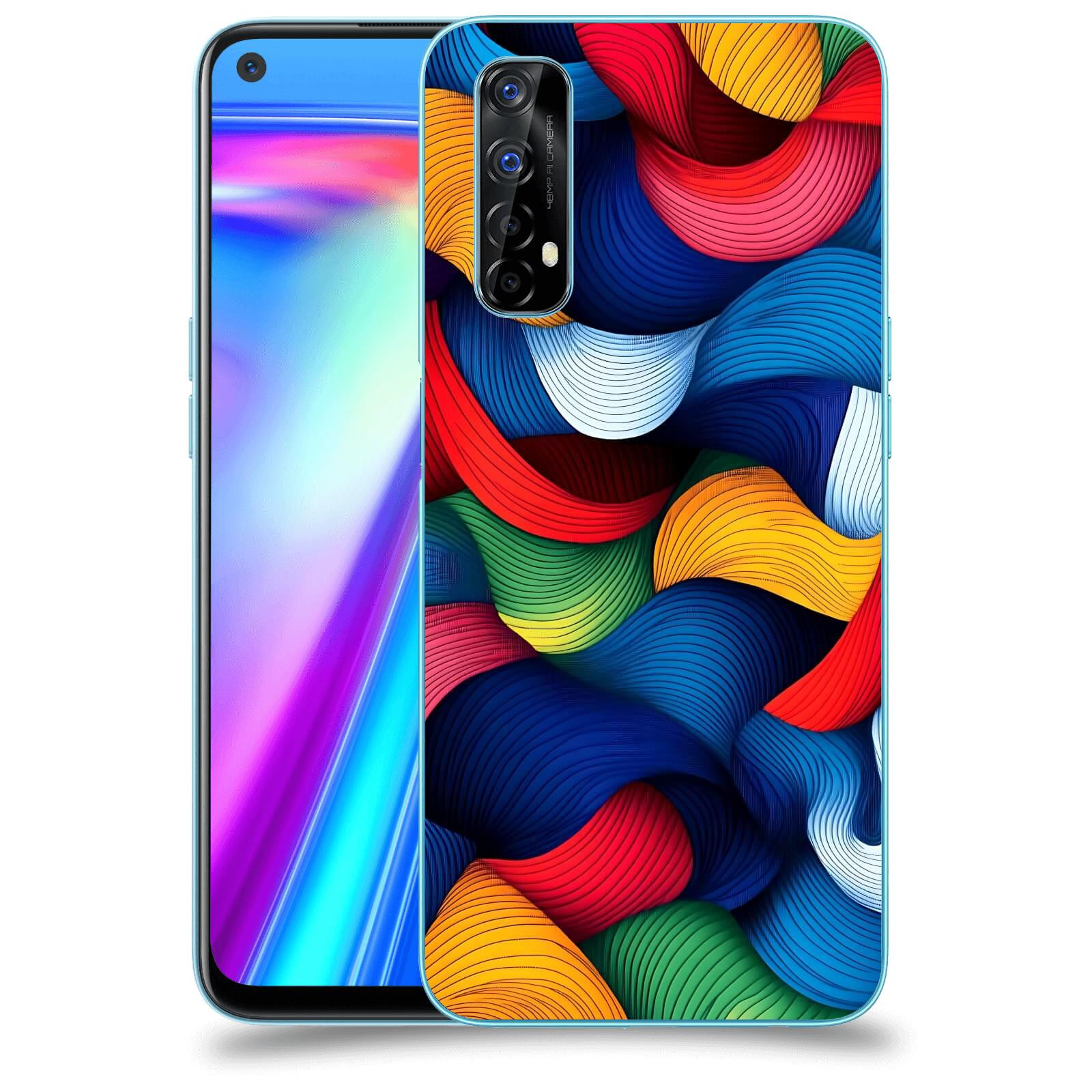ACOVER Kryt na mobil Realme 7 - Barevná energie