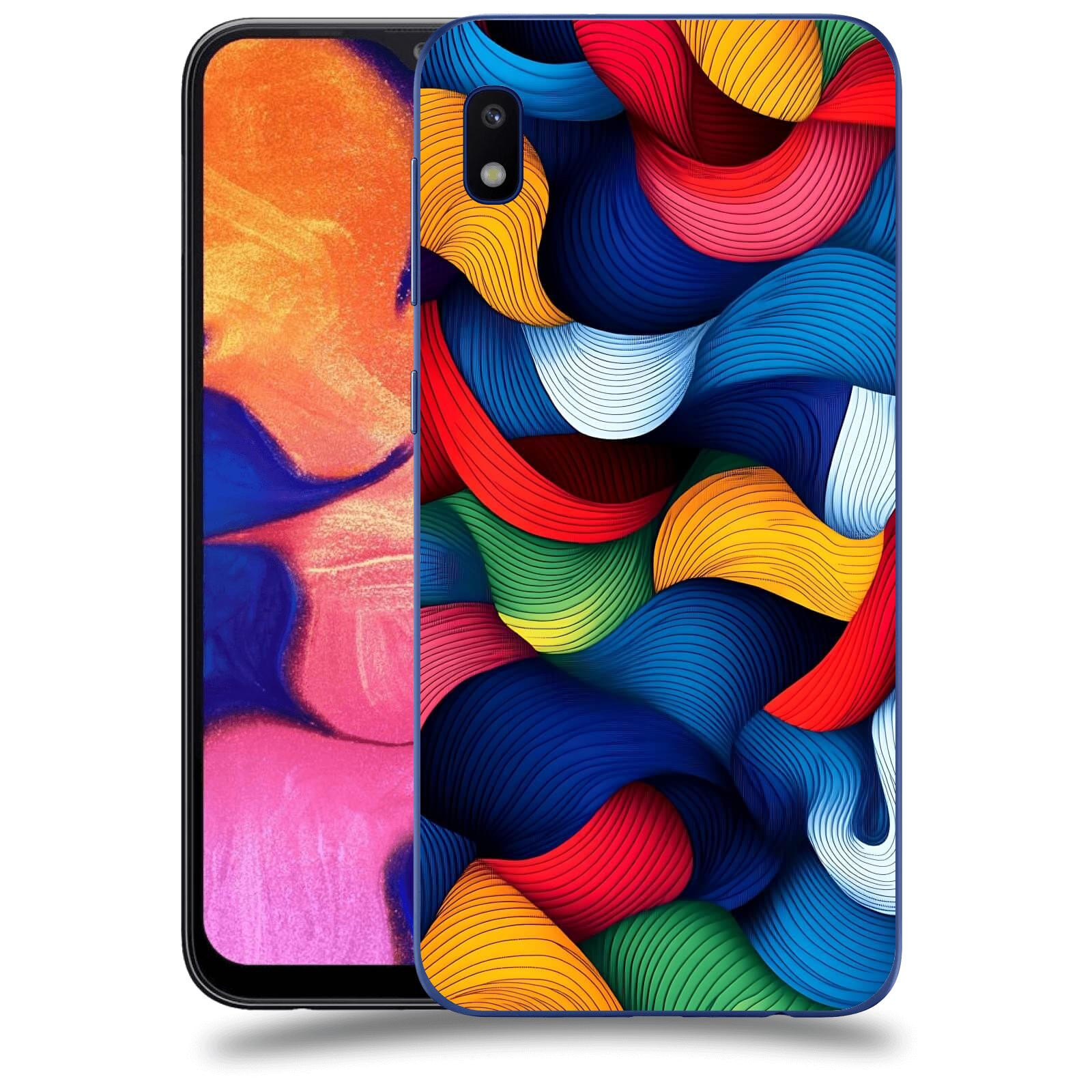 ACOVER Kryt na mobil Samsung Galaxy A10 A105F - Barevná energie