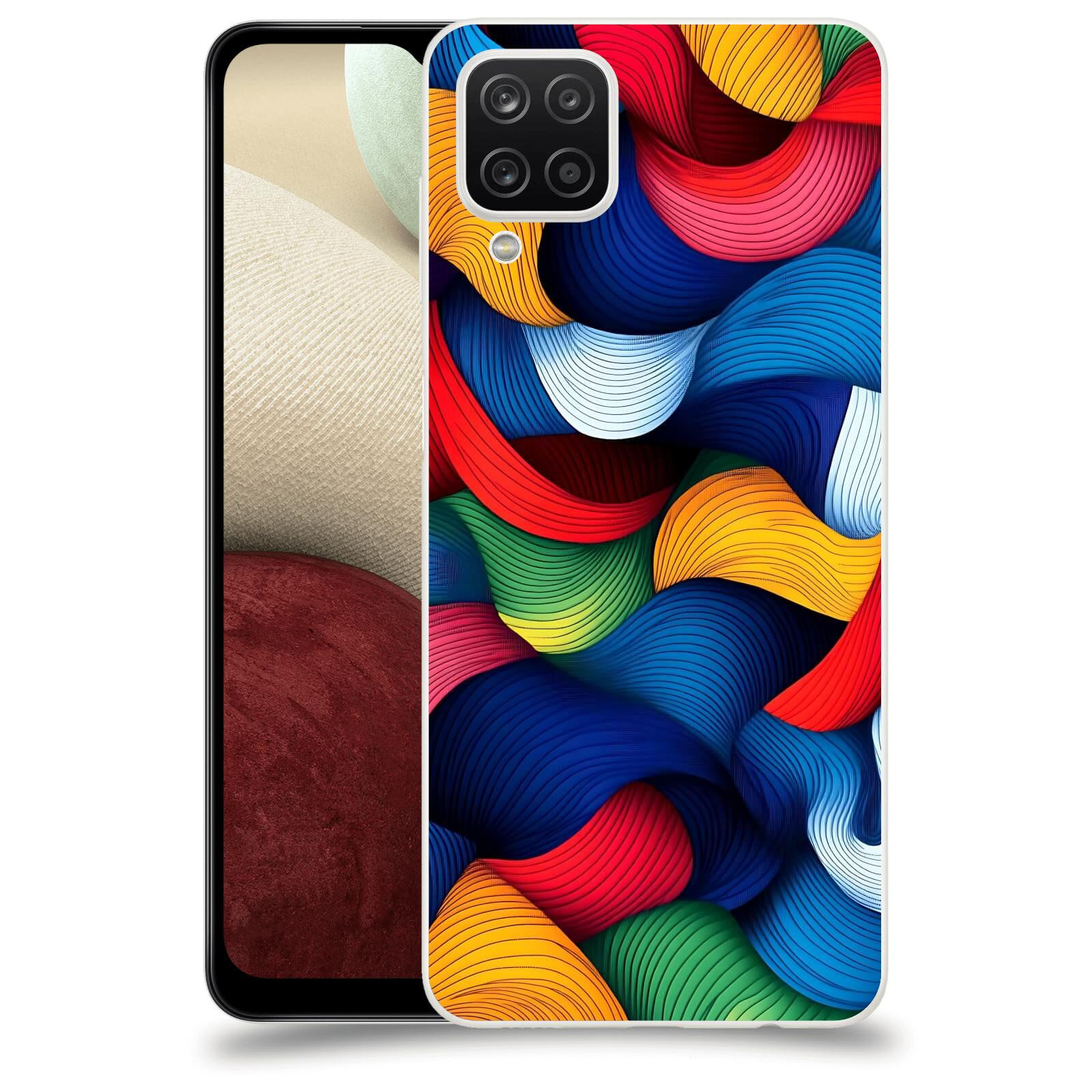 ACOVER Kryt na mobil Samsung Galaxy A12 A125F - Barevná energie
