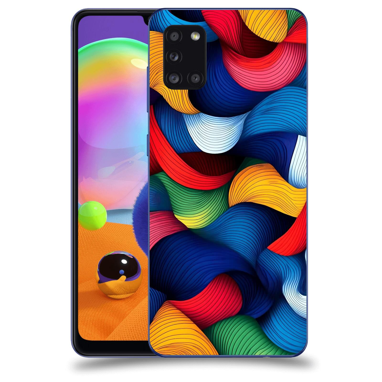 ACOVER Kryt na mobil Samsung Galaxy A31 A315F - Barevná energie