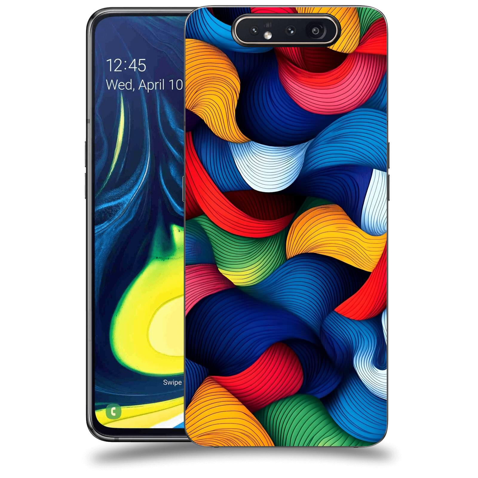 ACOVER Kryt na mobil Samsung Galaxy A80 A805F - Barevná energie