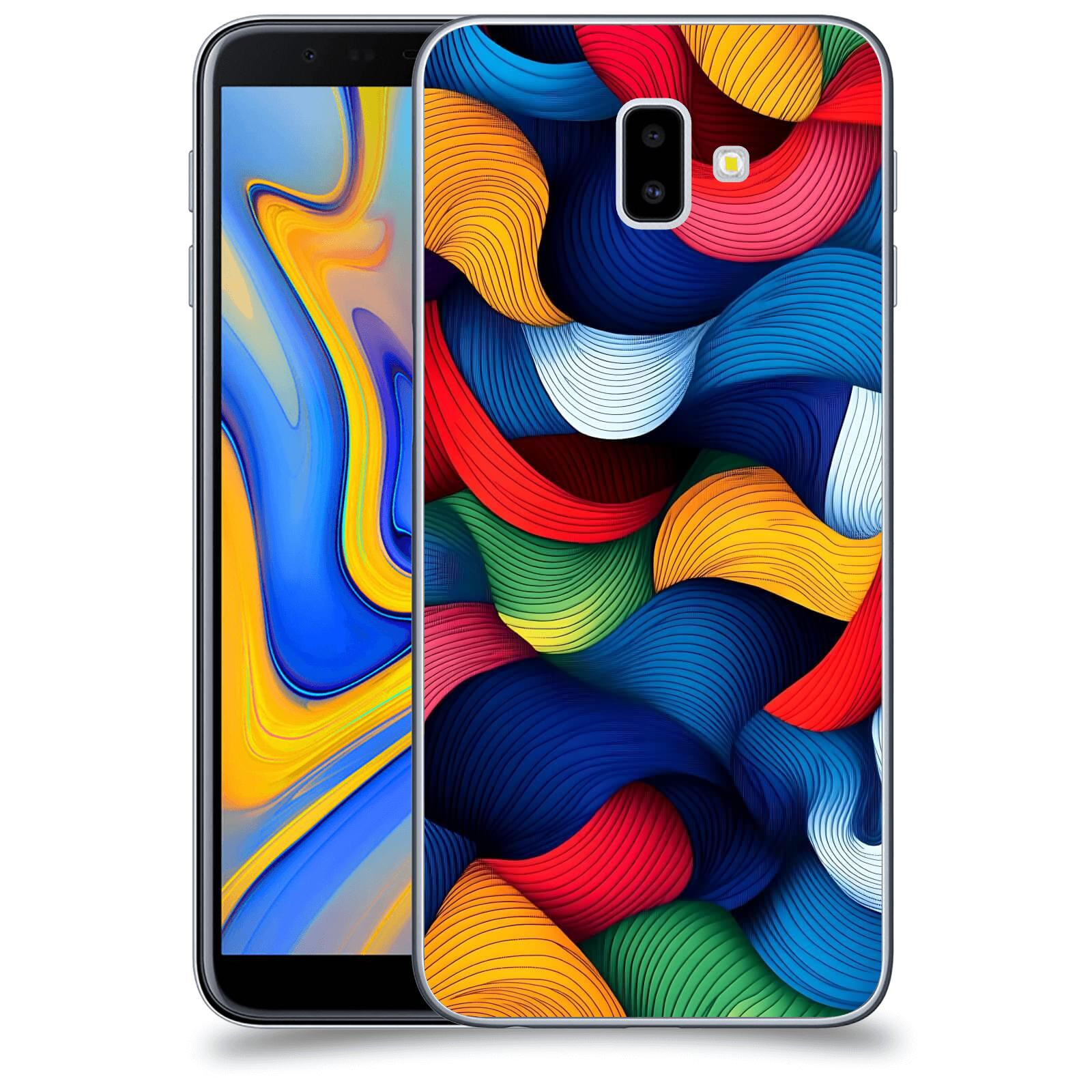 ACOVER Kryt na mobil Samsung Galaxy J6+ J610F - Barevná energie