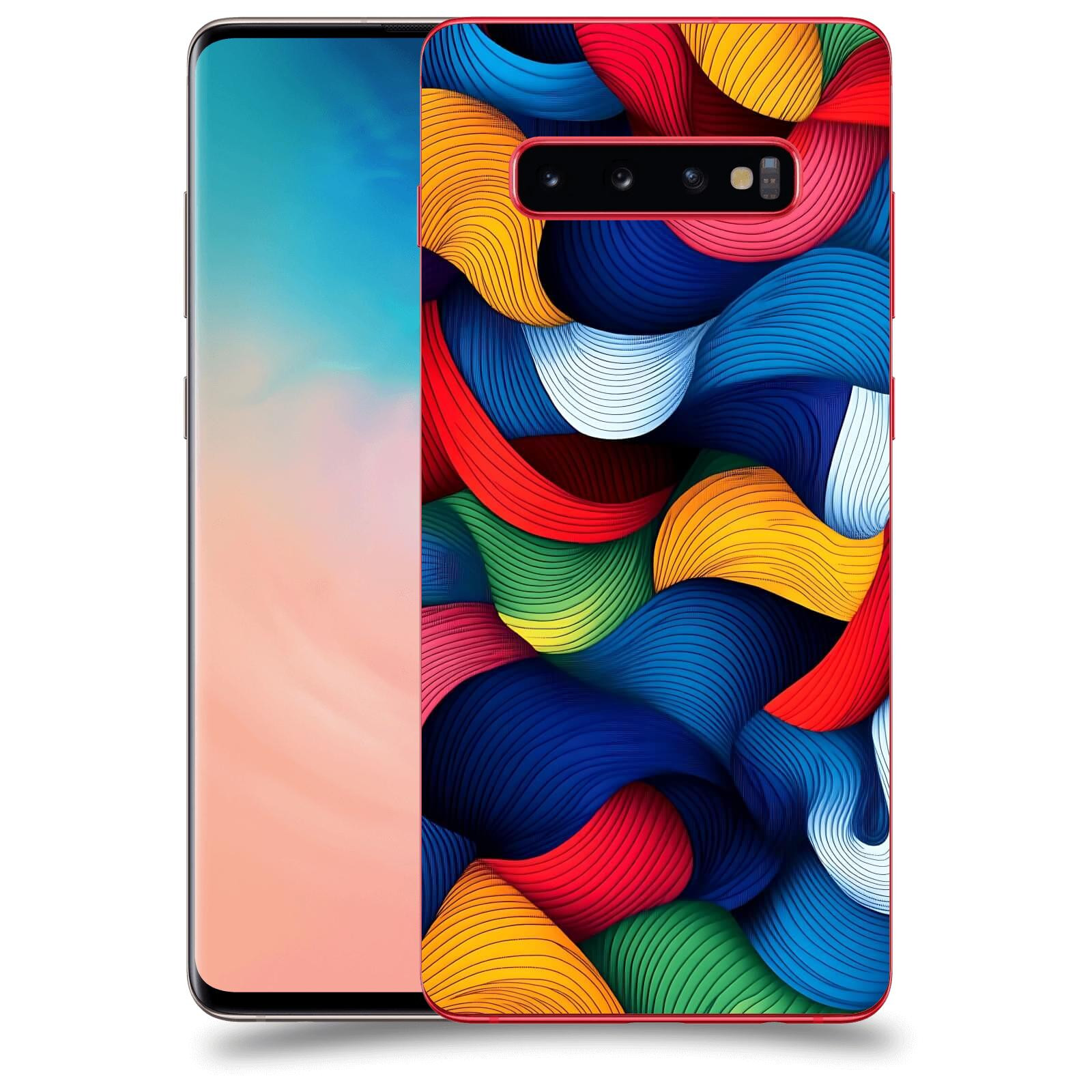ACOVER Kryt na mobil Samsung Galaxy S10 Plus G975 - Barevná energie