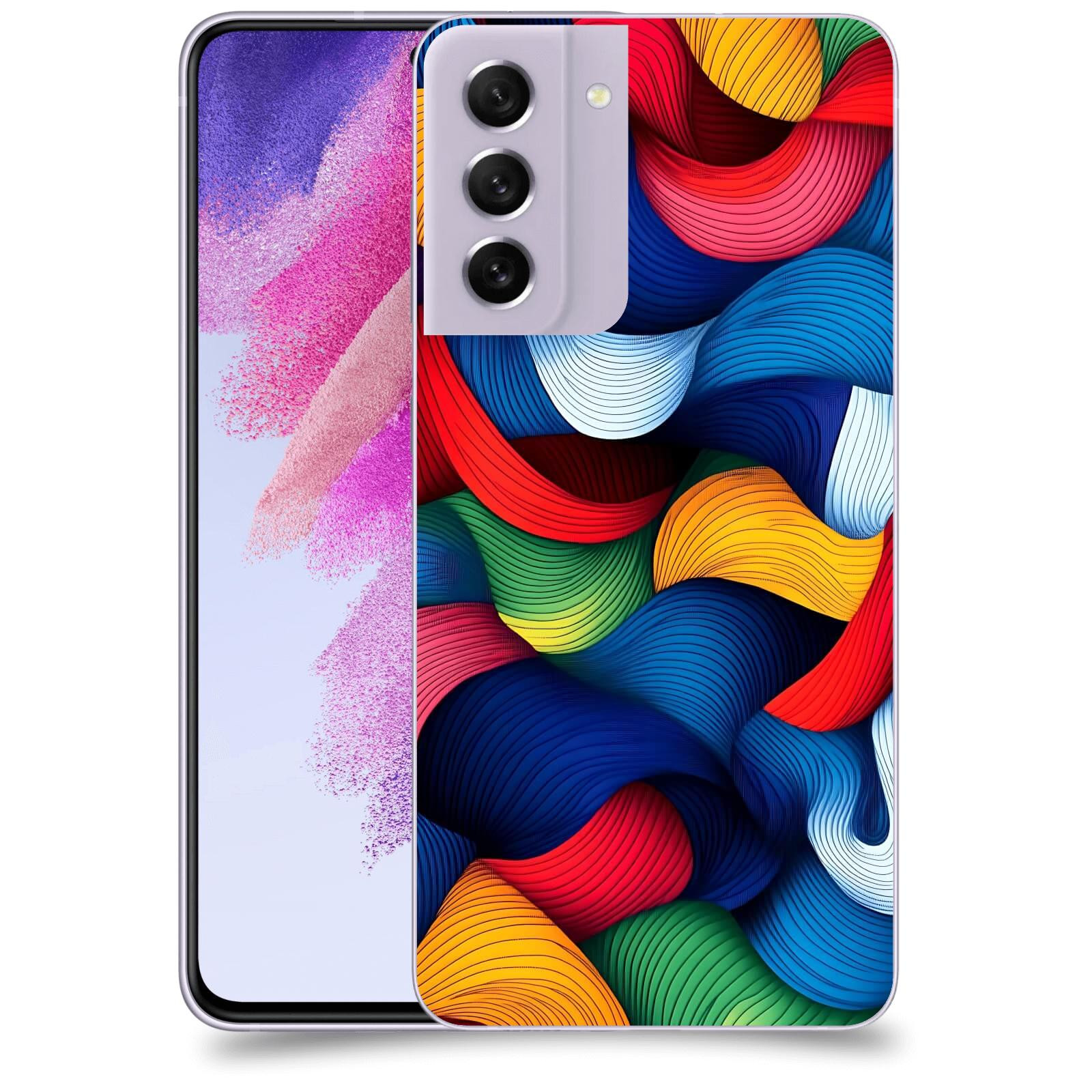 ACOVER Kryt na mobil Samsung Galaxy S21 FE 5G - Barevná energie
