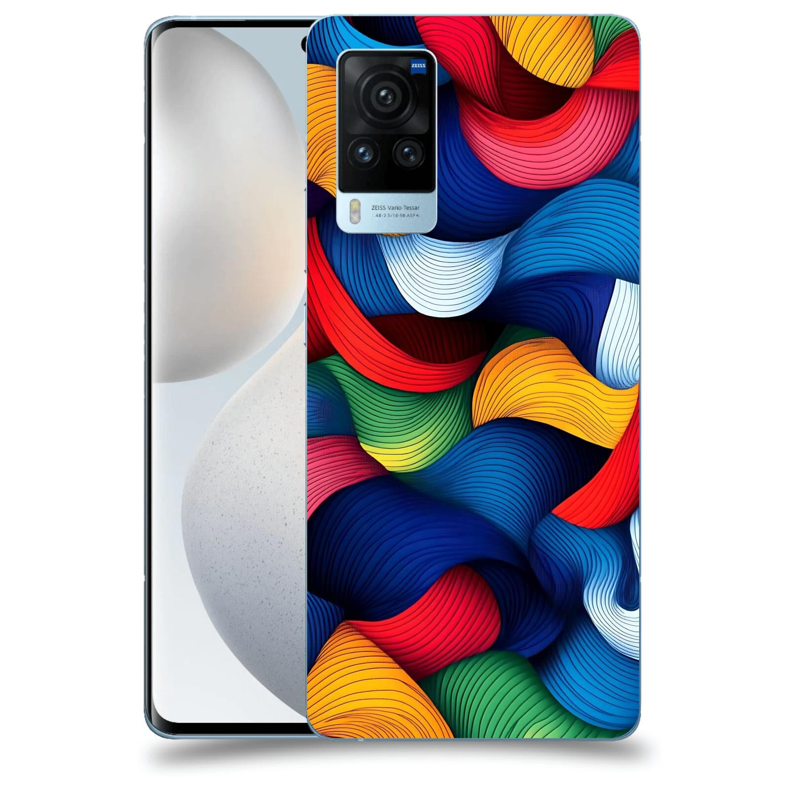 ACOVER Kryt na mobil Vivo X60 Pro 5G - Barevná energie