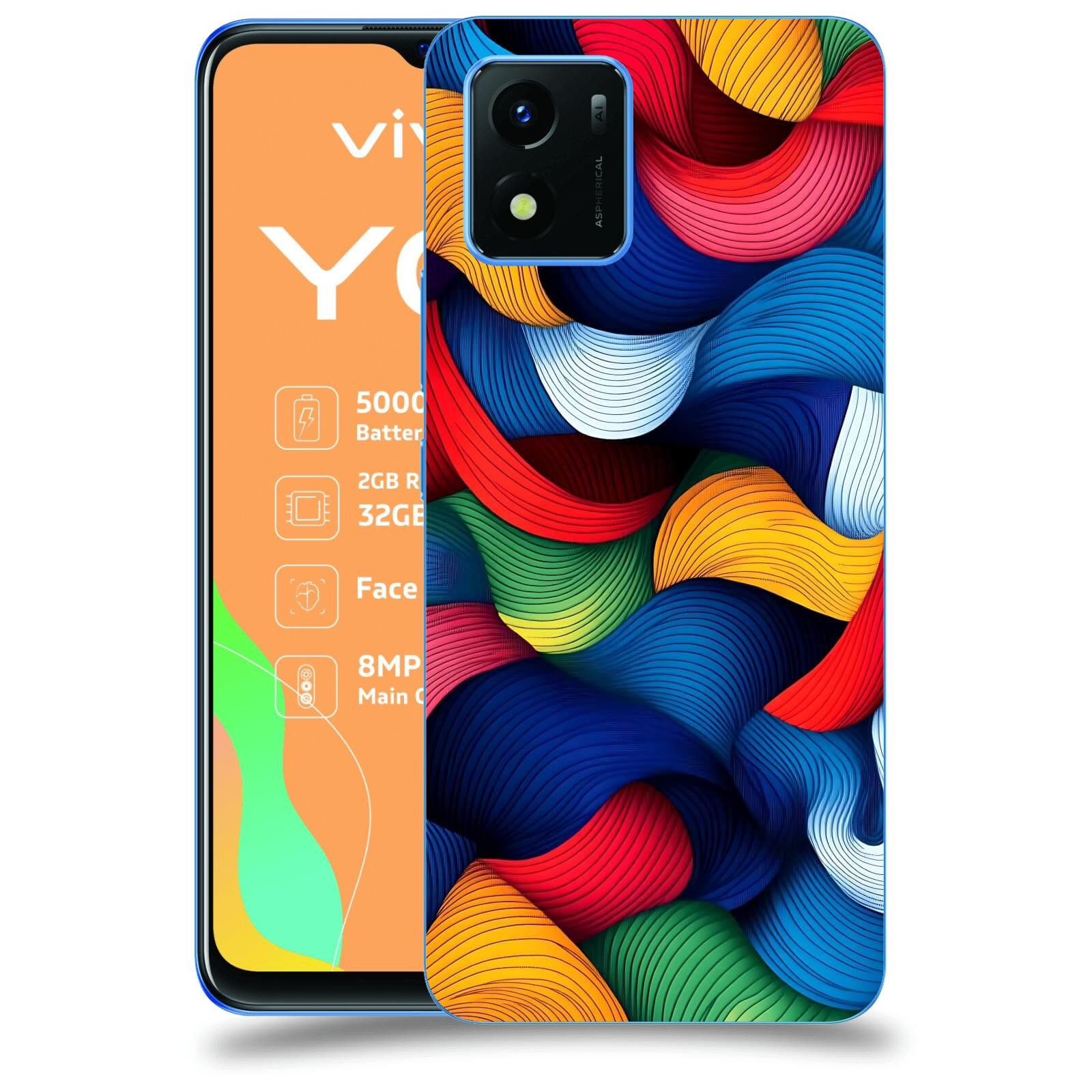 ACOVER Kryt na mobil Vivo Y01 - Barevná energie