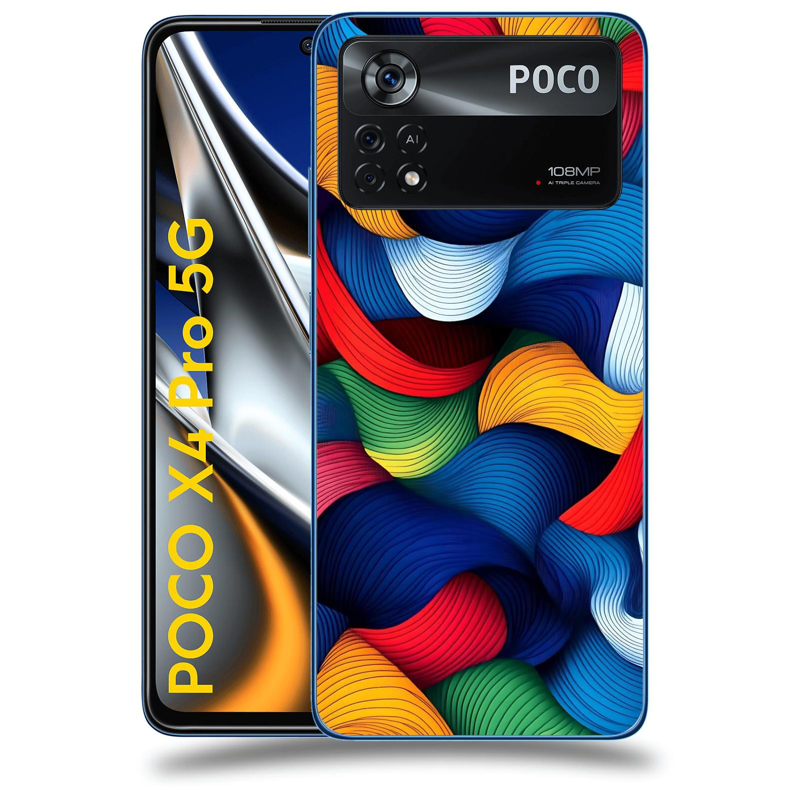 ACOVER Kryt na mobil Xiaomi Poco X4 Pro 5G - Barevná energie