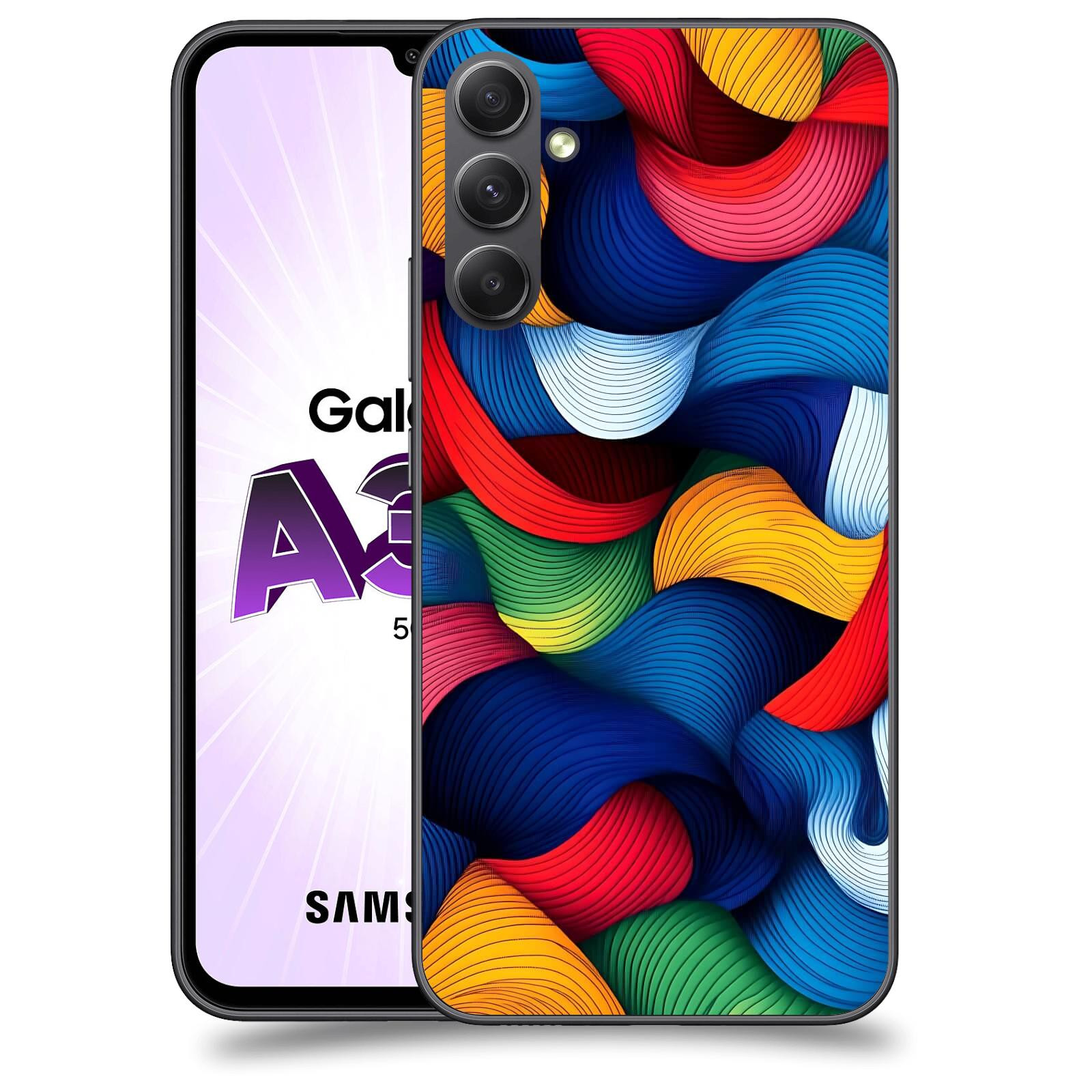 ACOVER Kryt na mobil Samsung Galaxy A34 - Barevná energie