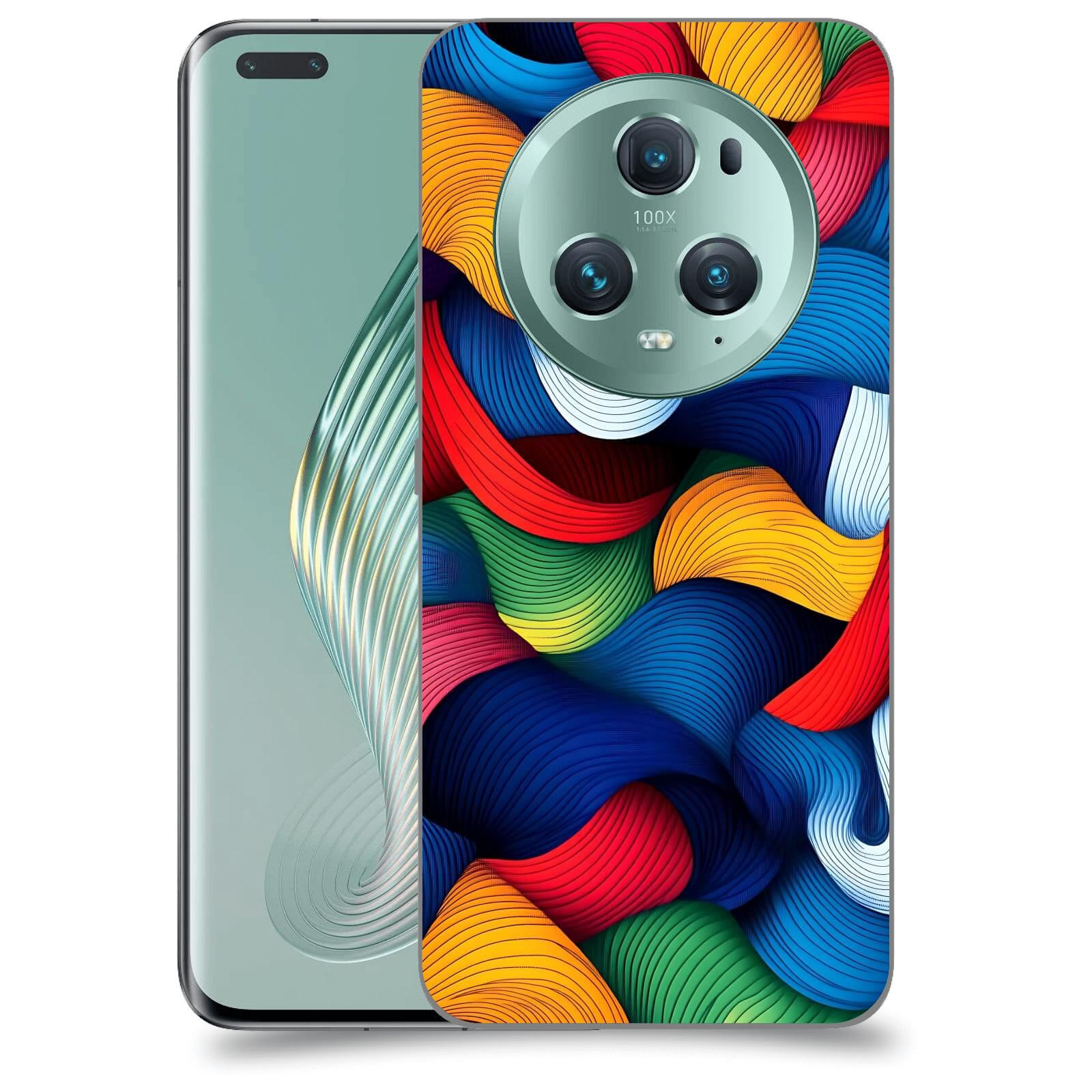 ACOVER Kryt na mobil Honor Magic5 Pro - Barevná energie