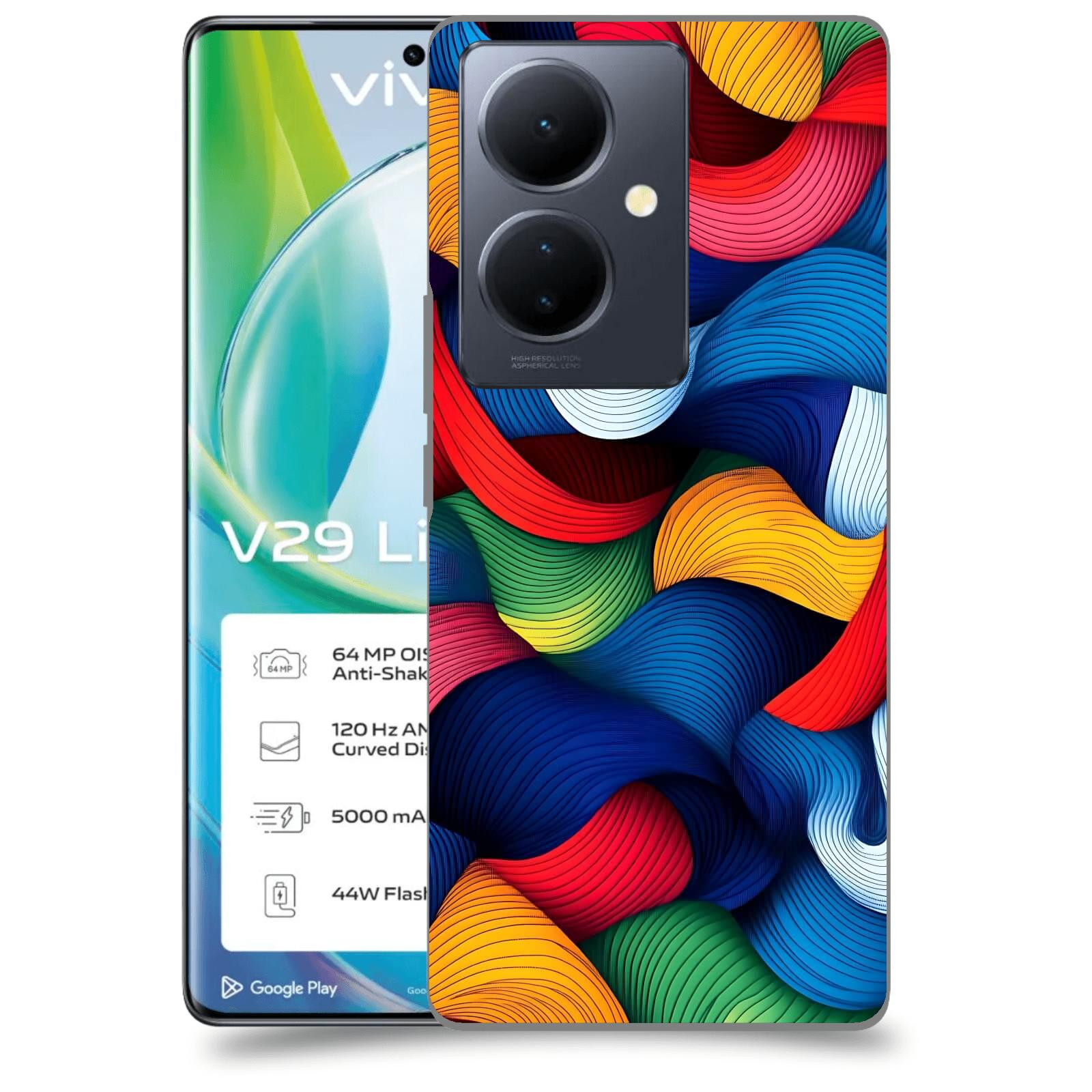 ACOVER Kryt na mobil VIVO V29 Lite 5G - Barevná energie