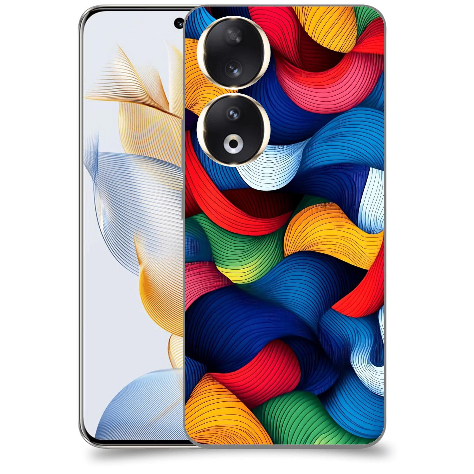 ACOVER Kryt na mobil Honor 90 - Barevná energie