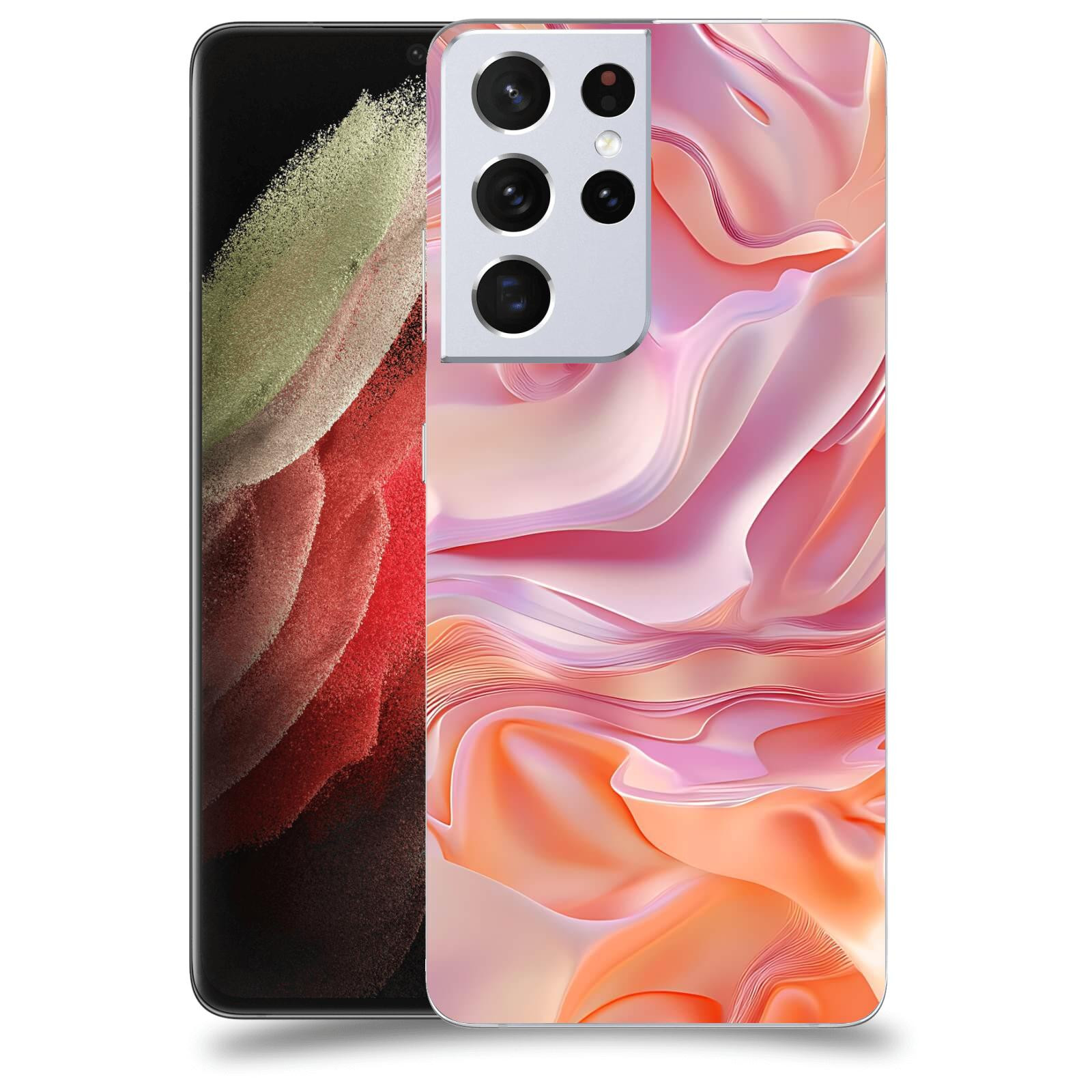 ACOVER Kryt na mobil Samsung Galaxy S21 Ultra 5G G998B - Éterická harmonie