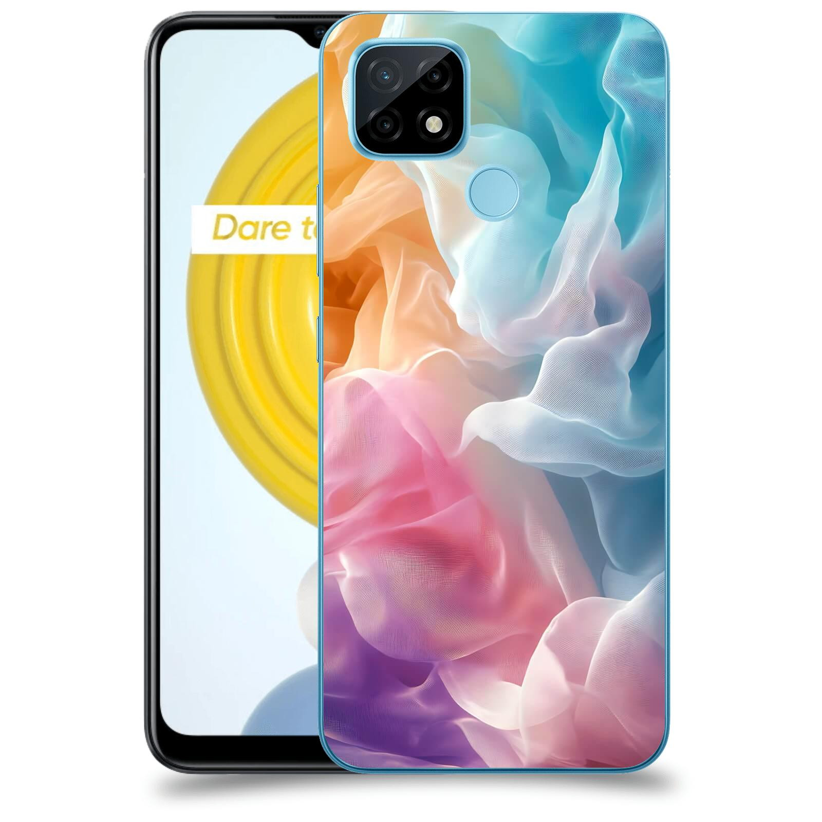 ACOVER Kryt na mobil Realme C21 - Éterická jemnost