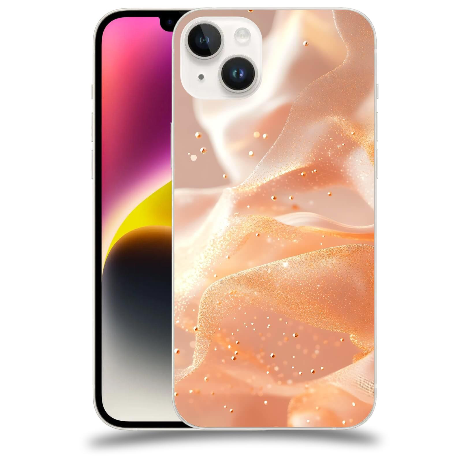 ACOVER Kryt na mobil Apple iPhone 14 Plus - Éterický třpyt