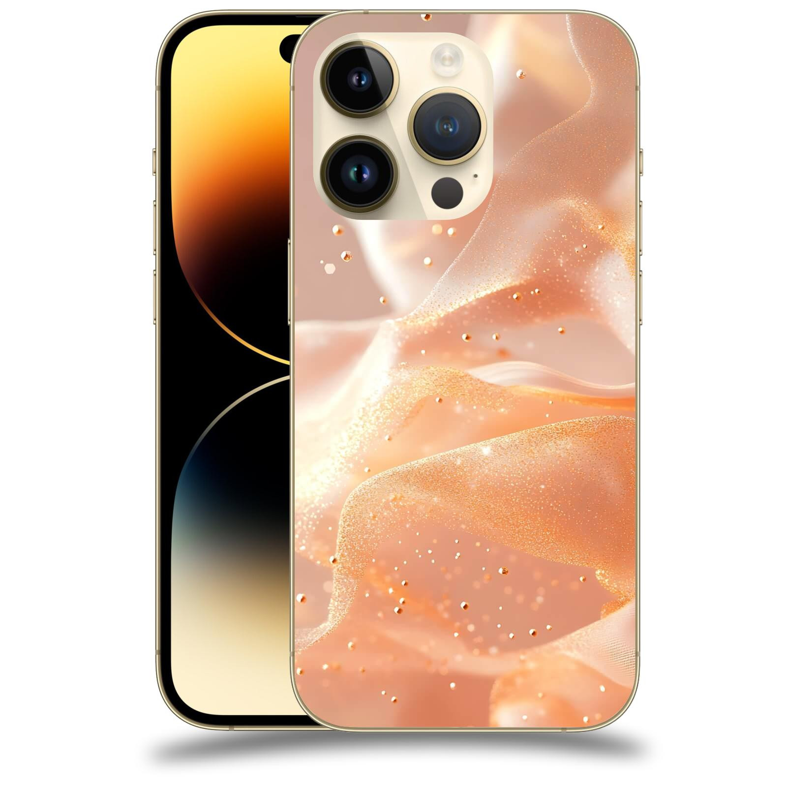 ACOVER Kryt na mobil Apple iPhone 14 Pro - Éterický třpyt