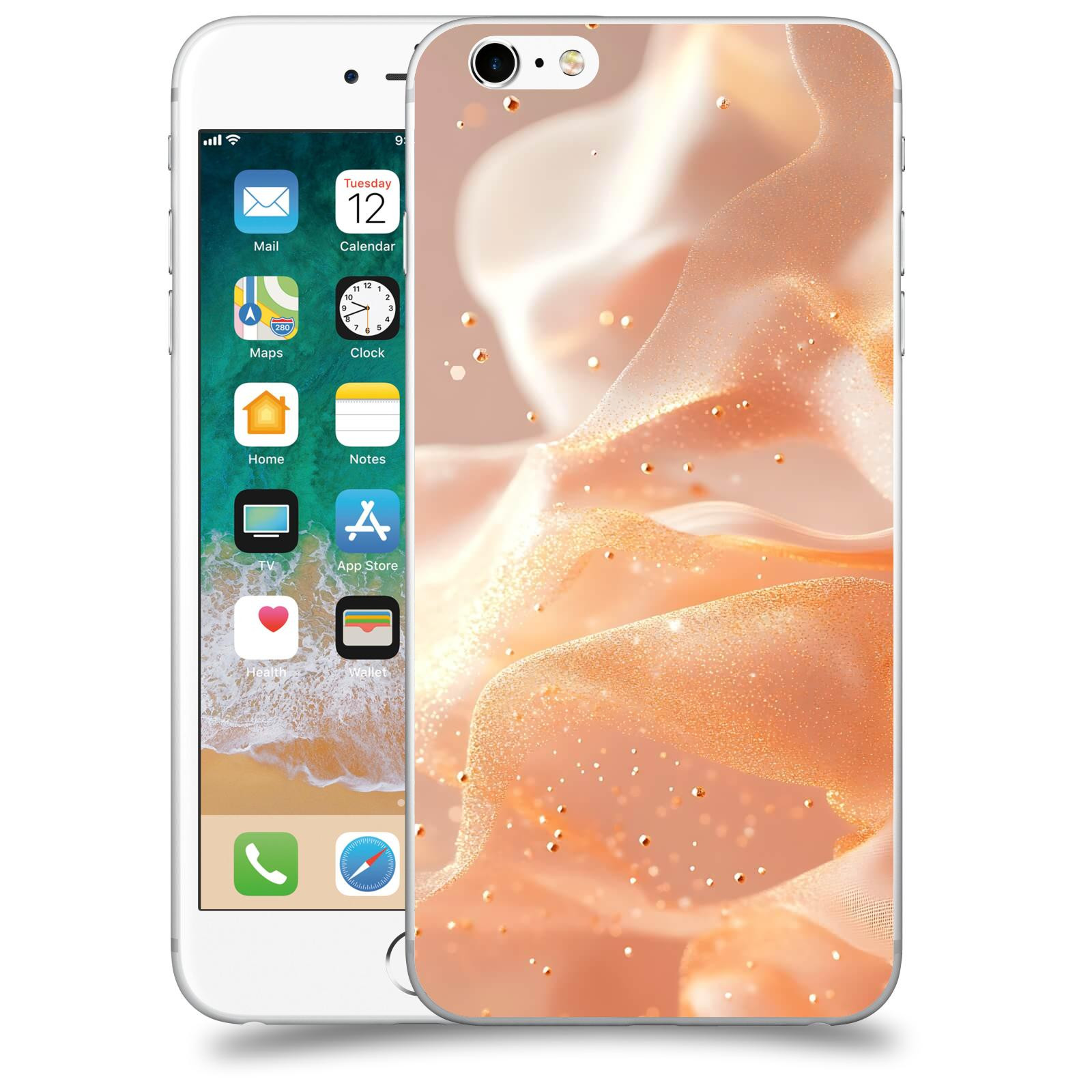 ACOVER Kryt na mobil Apple iPhone 6 Plus/6S Plus - Éterický třpyt