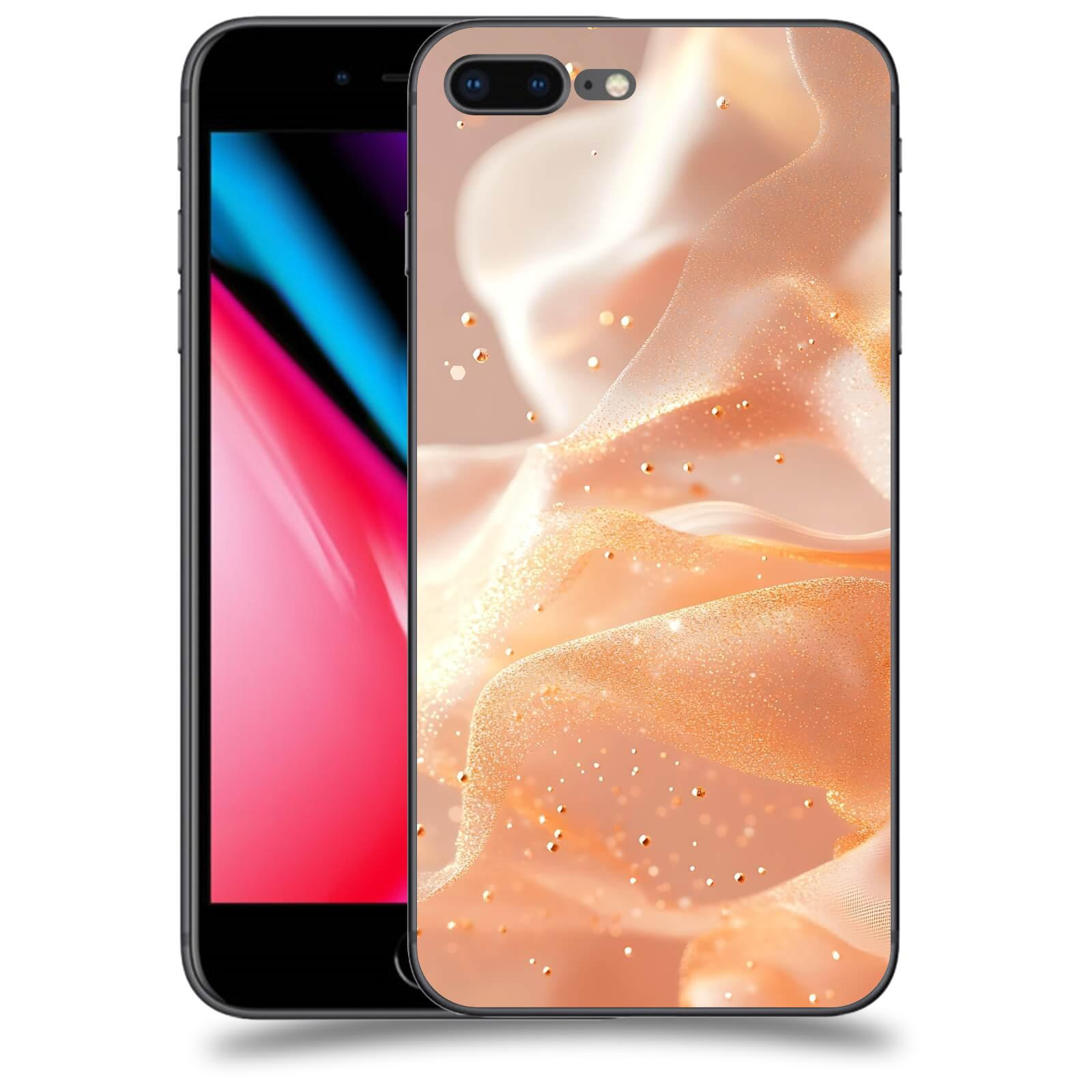 ACOVER Kryt na mobil Apple iPhone 8 Plus - Éterický třpyt