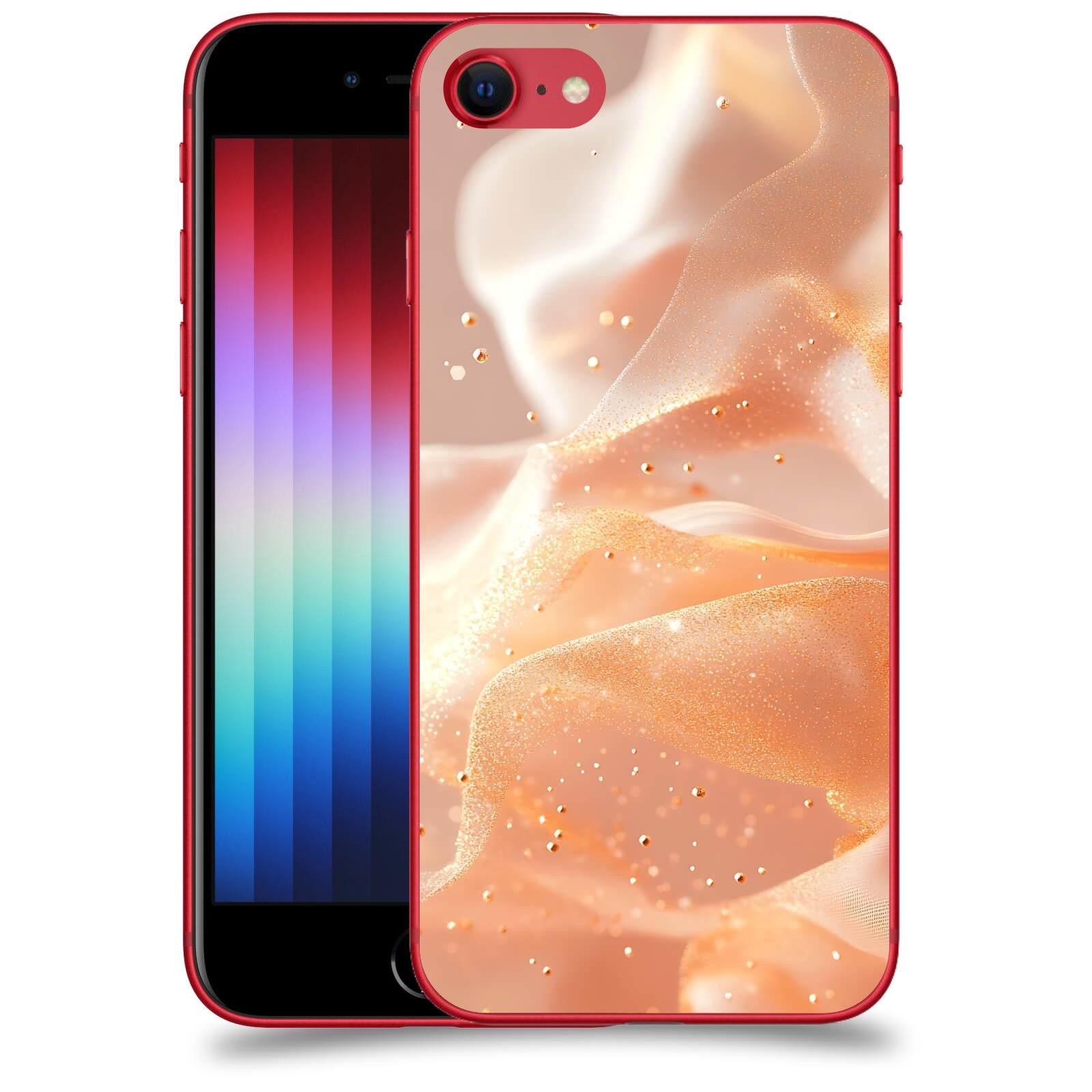 ACOVER Kryt na mobil Apple iPhone SE 2022 - Éterický třpyt