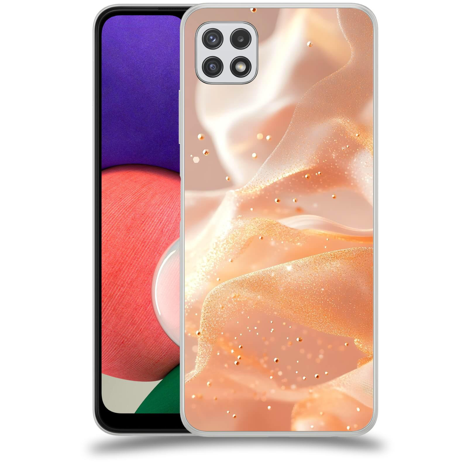 ACOVER Kryt na mobil Samsung Galaxy A22 A225F - Éterický třpyt