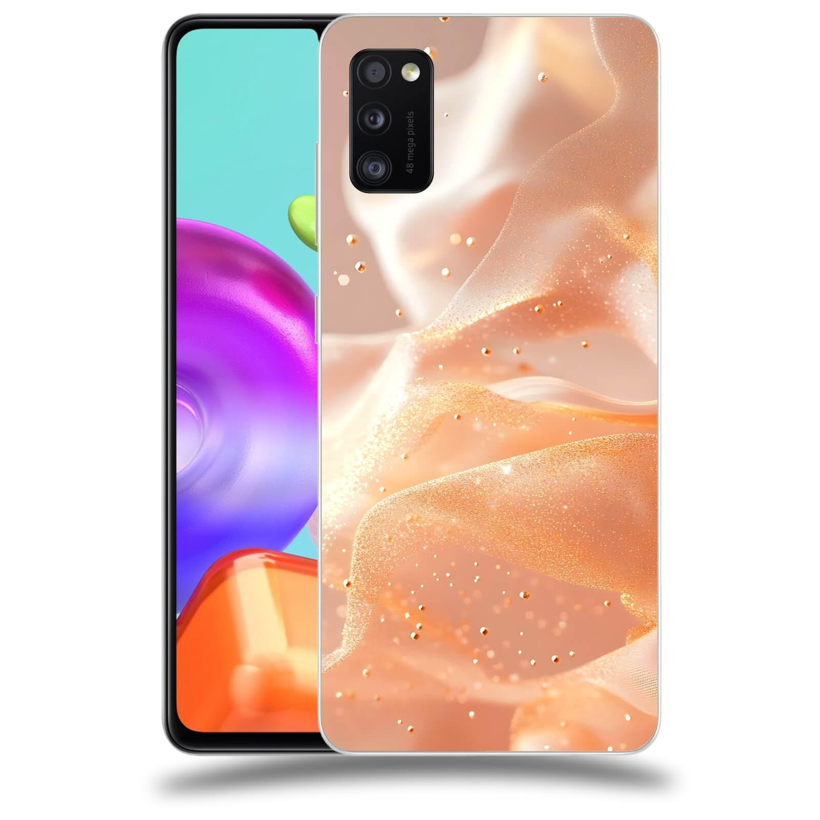 ACOVER Kryt na mobil Samsung Galaxy A41 A415F - Éterický třpyt