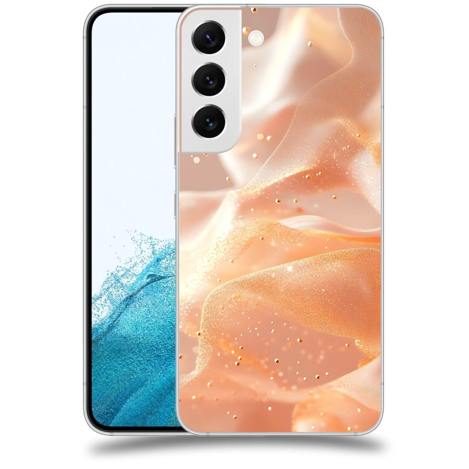 ACOVER Kryt na mobil Samsung Galaxy S22 5G - Éterický třpyt