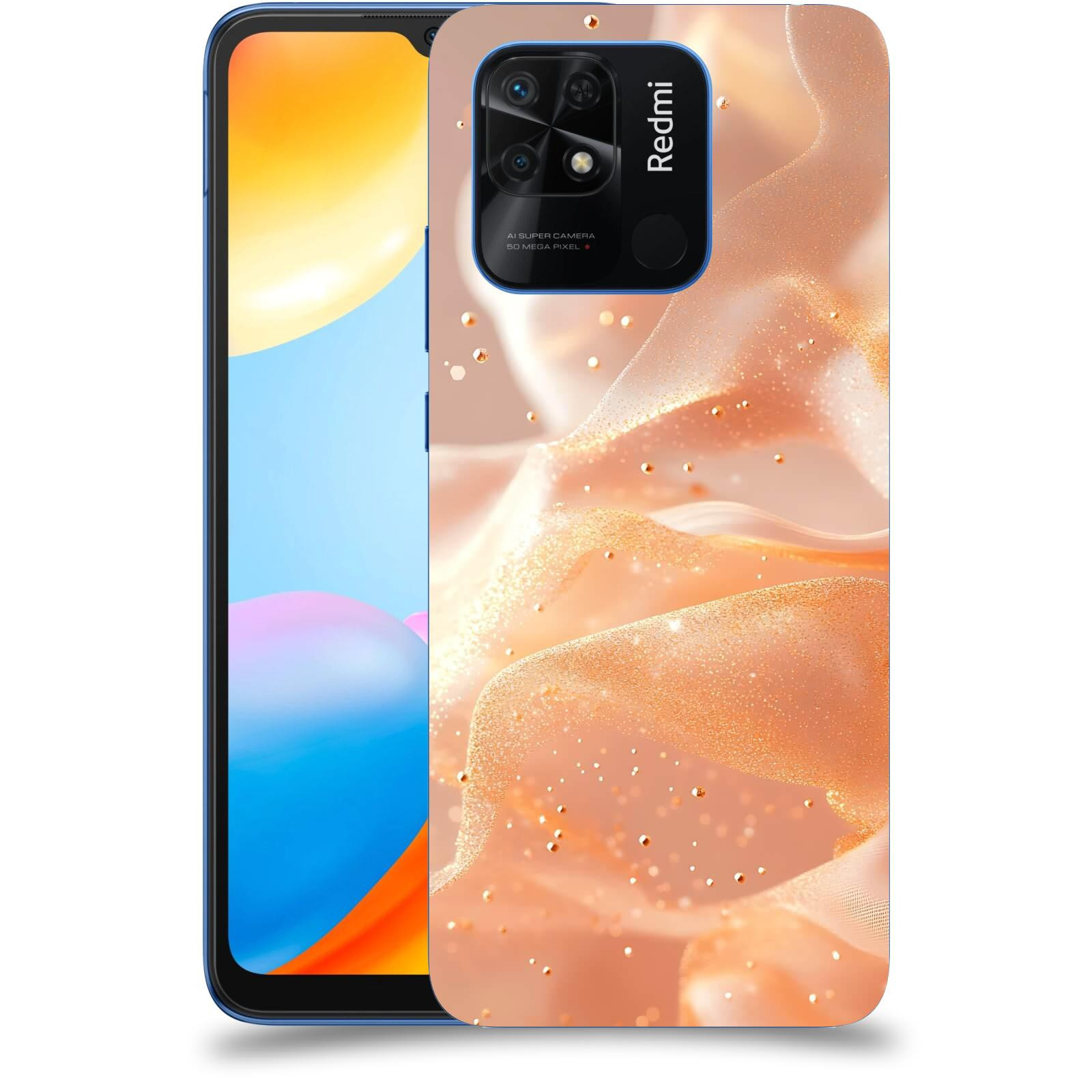 ACOVER Kryt na mobil Xiaomi Redmi 10C - Éterický třpyt