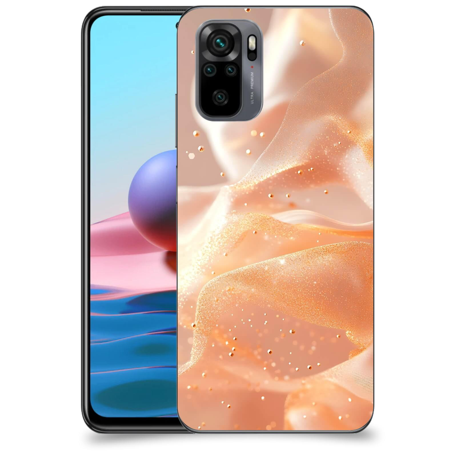 ACOVER Kryt na mobil Xiaomi Redmi Note 10 - Éterický třpyt