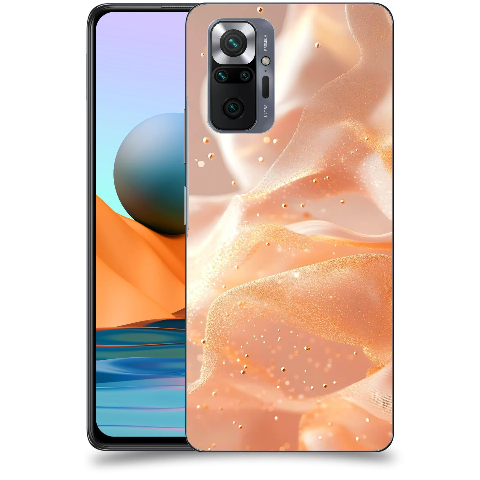 ACOVER Kryt na mobil Xiaomi Redmi Note 10 Pro - Éterický třpyt