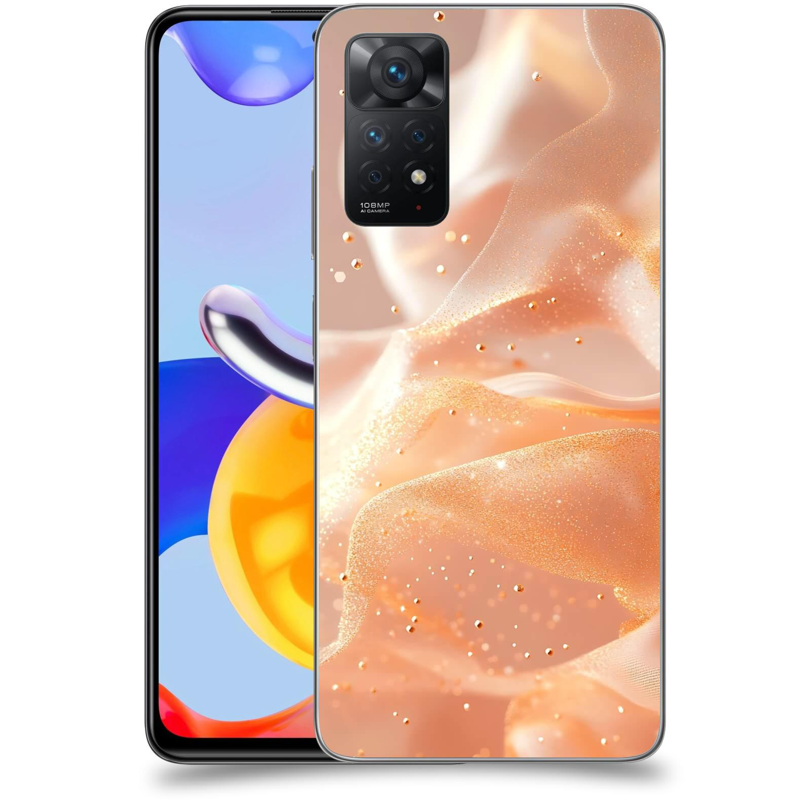 ACOVER Kryt na mobil Xiaomi Redmi Note 11 Pro - Éterický třpyt