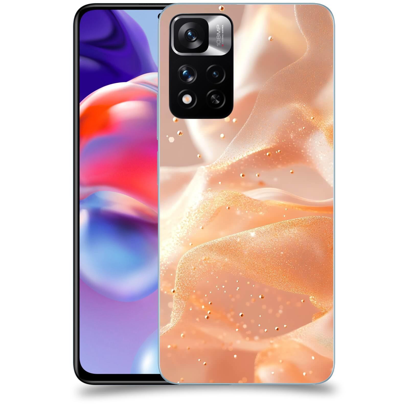 ACOVER Kryt na mobil Xiaomi Redmi Note 11 Pro+ 5G - Éterický třpyt