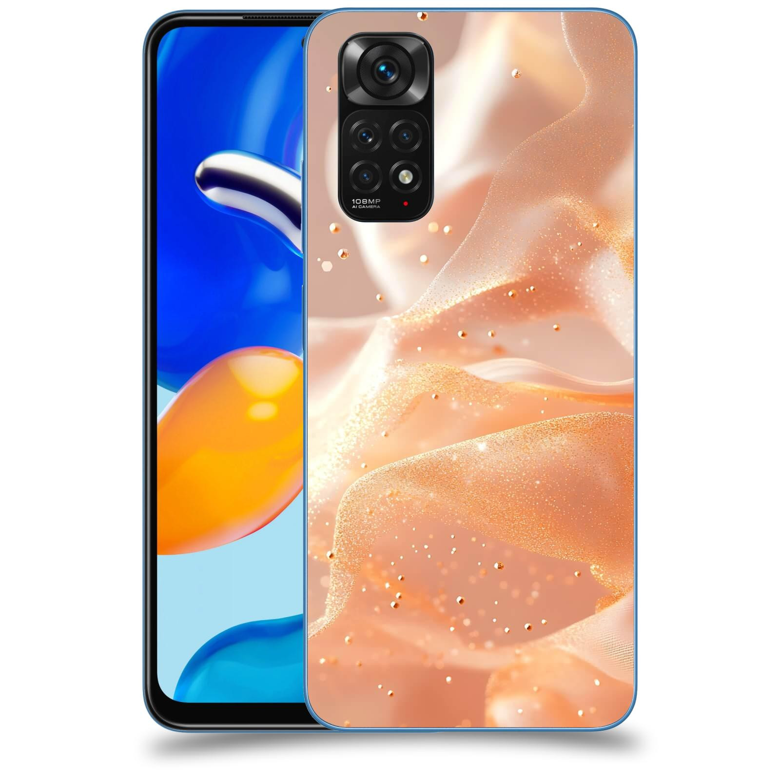 ACOVER Kryt na mobil Xiaomi Redmi Note 11S - Éterický třpyt