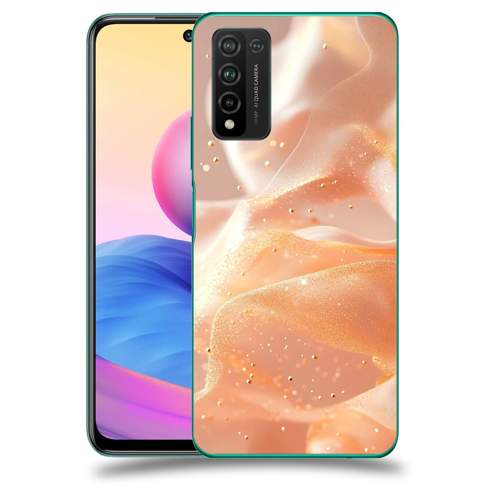 ACOVER Kryt na mobil Honor 10X Lite - Éterický třpyt