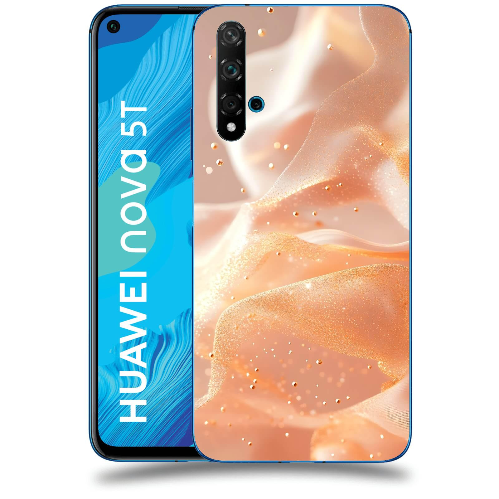 ACOVER Kryt na mobil Huawei Nova 5T - Éterický třpyt