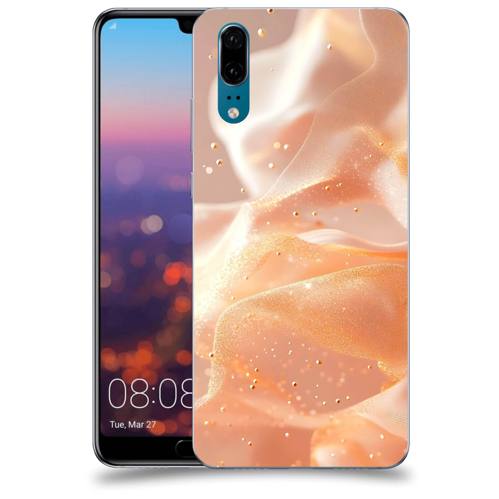 ACOVER Kryt na mobil Huawei P20 - Éterický třpyt