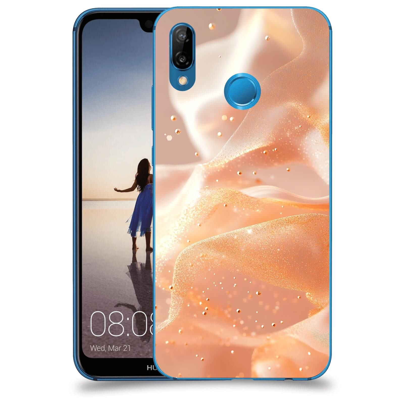 ACOVER Kryt na mobil Huawei P20 Lite - Éterický třpyt