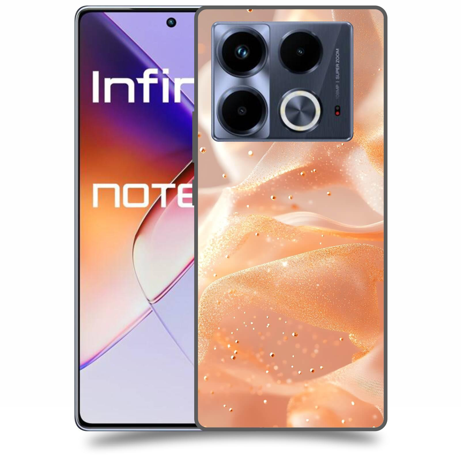 ACOVER Kryt na mobil Infinix Note 40 - Éterický třpyt