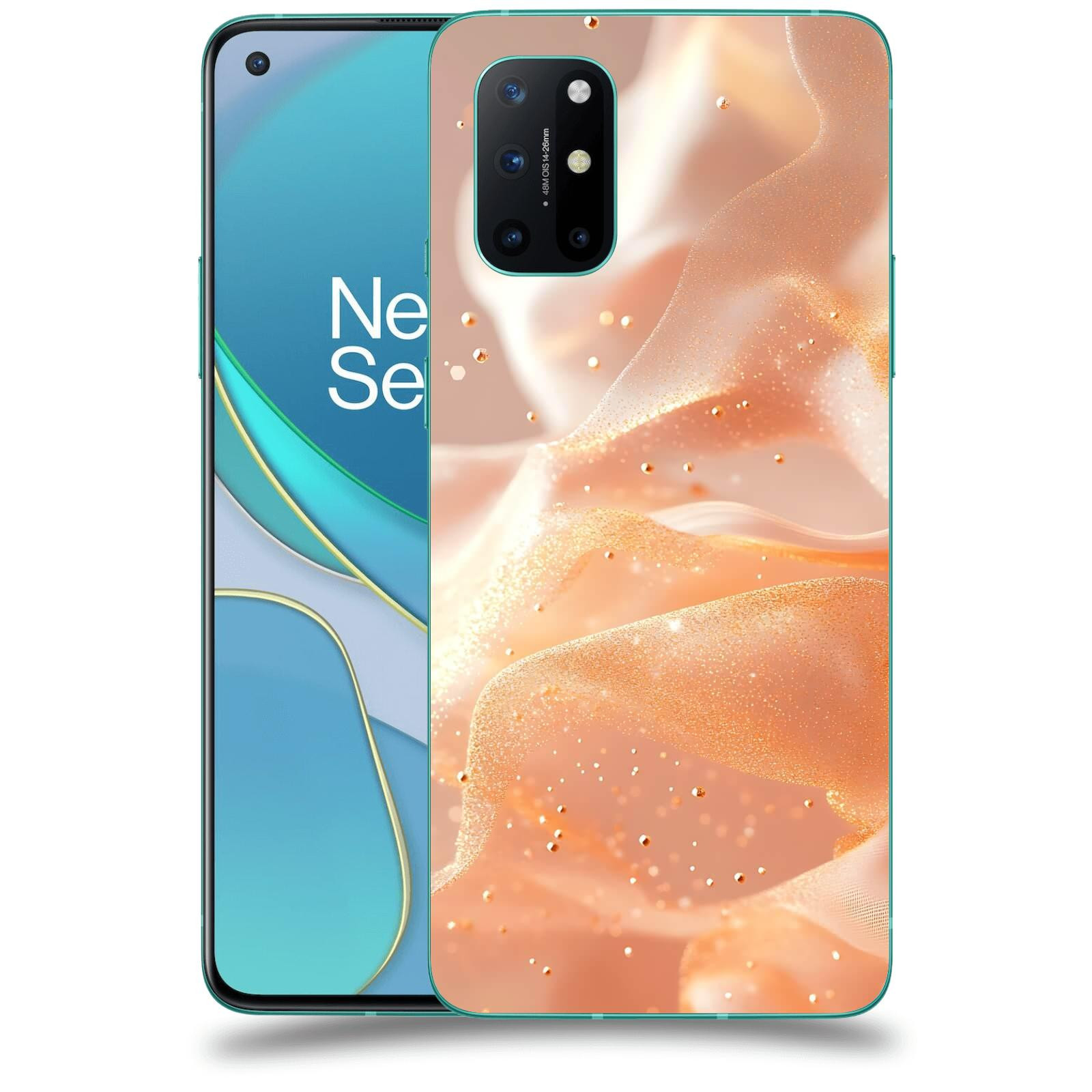 ACOVER Kryt na mobil OnePlus 8T - Éterický třpyt