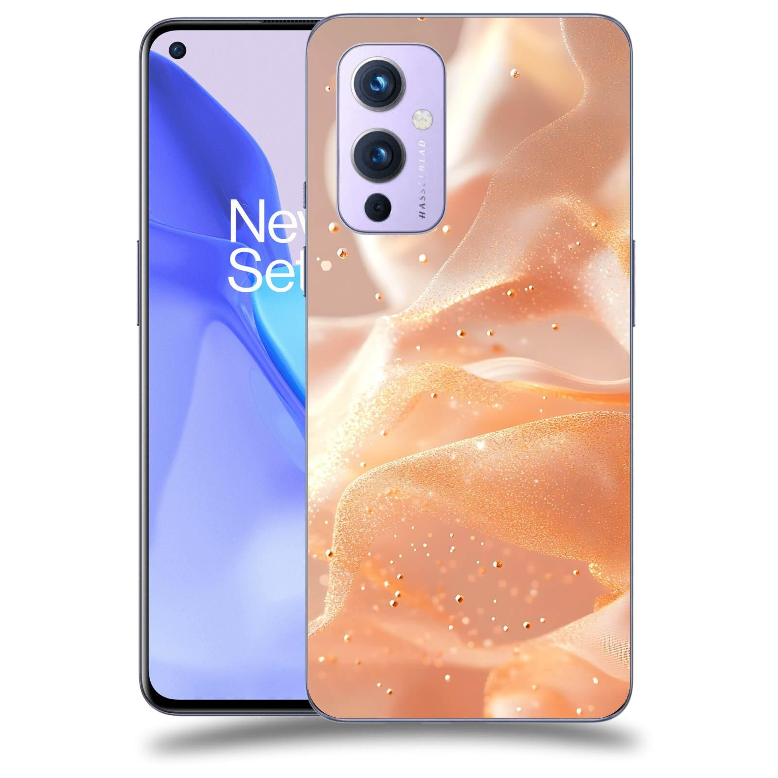 ACOVER Kryt na mobil OnePlus 9 - Éterický třpyt