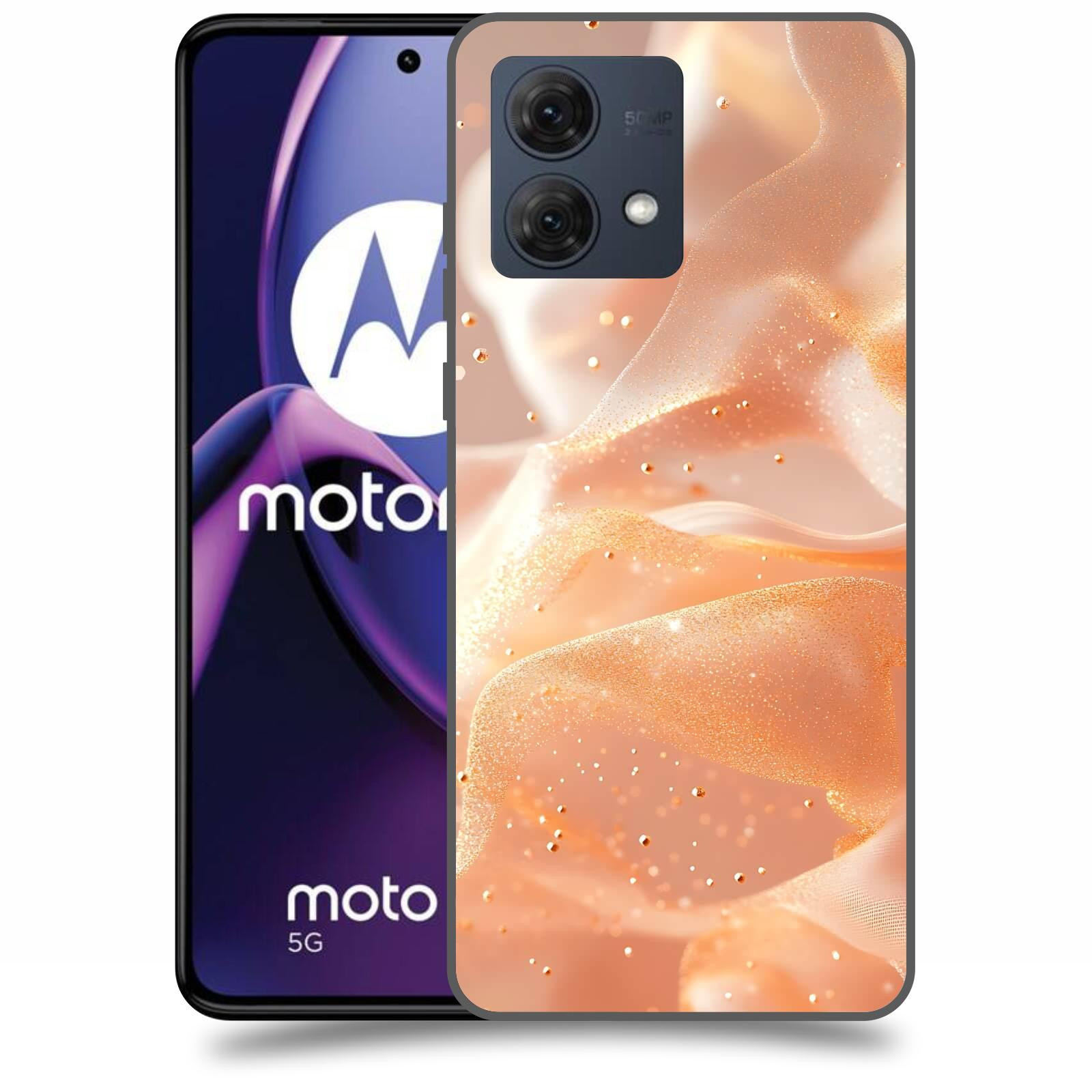 ACOVER Kryt na mobil Motorola Moto G84 5G - Éterický třpyt