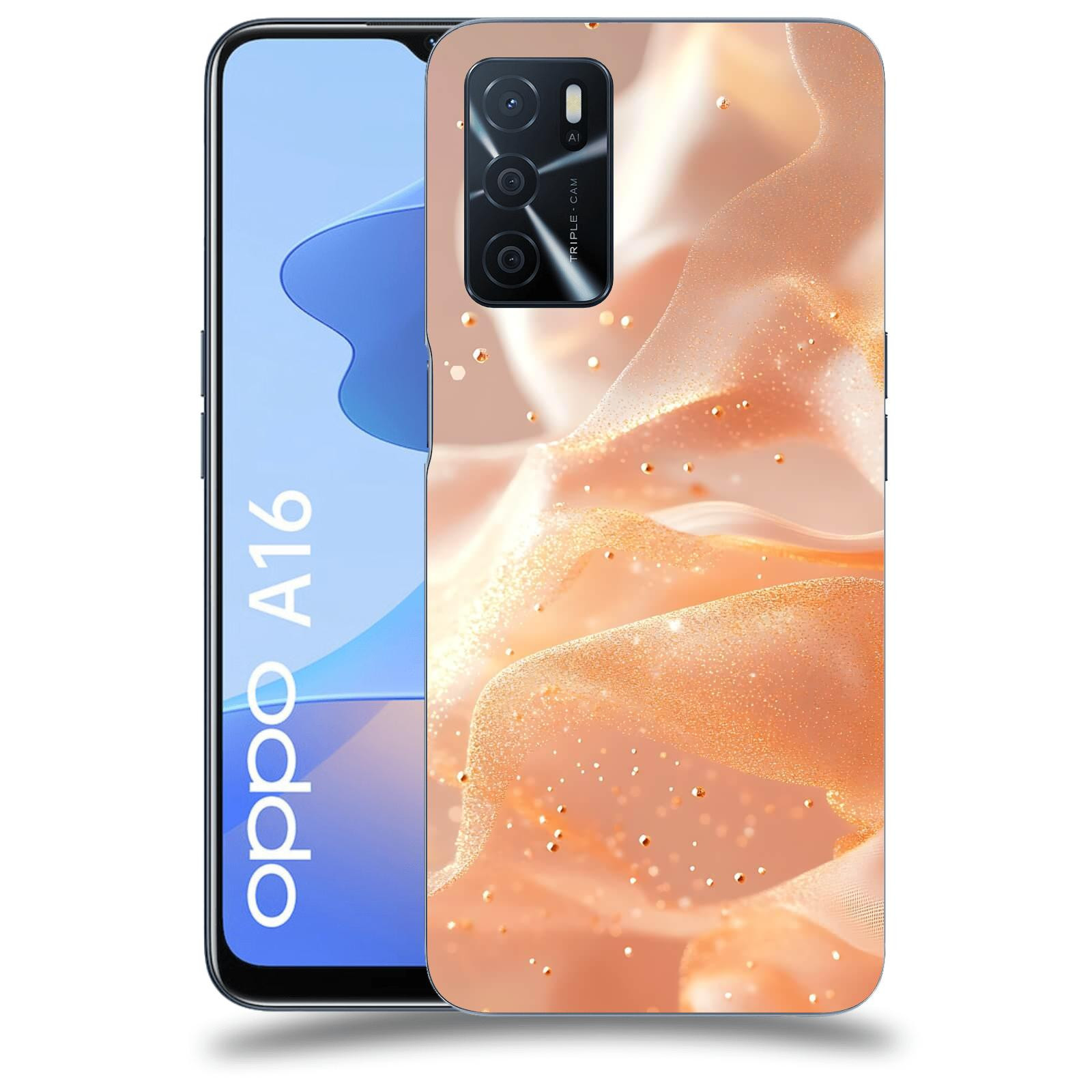 ACOVER Kryt na mobil OPPO A16 - Éterický třpyt