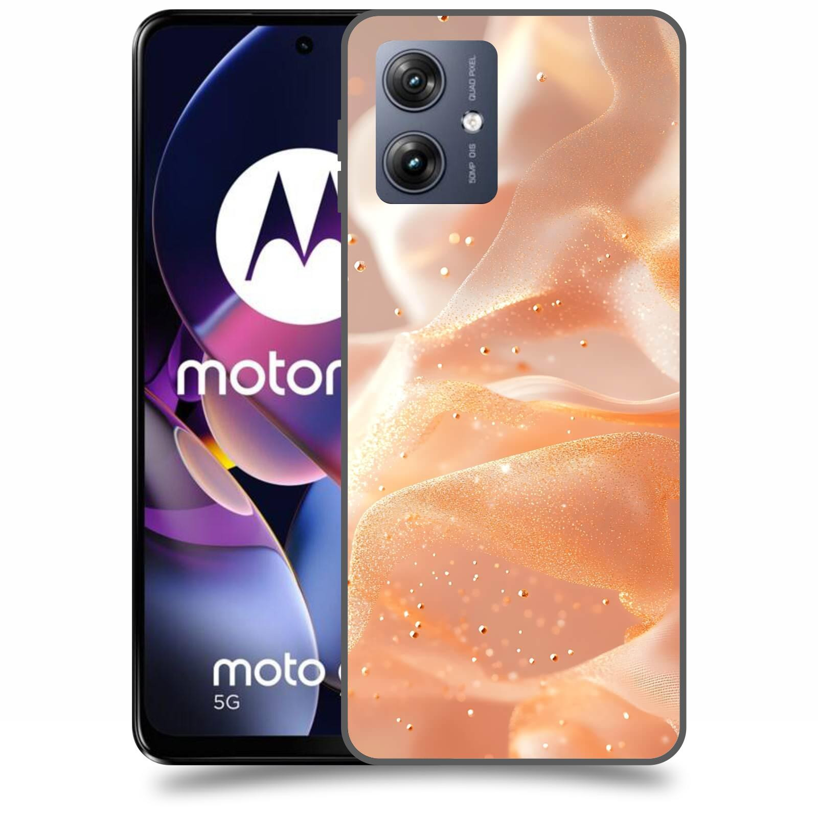 ACOVER Kryt na mobil Motorola Moto G54 5G - Éterický třpyt
