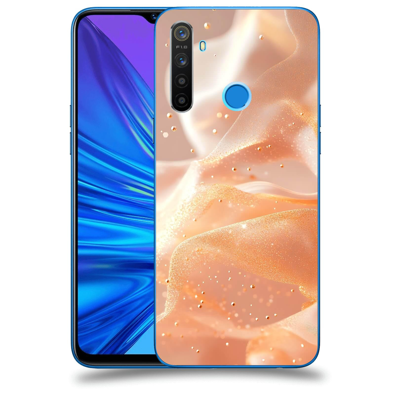 ACOVER Kryt na mobil Realme 5 - Éterický třpyt
