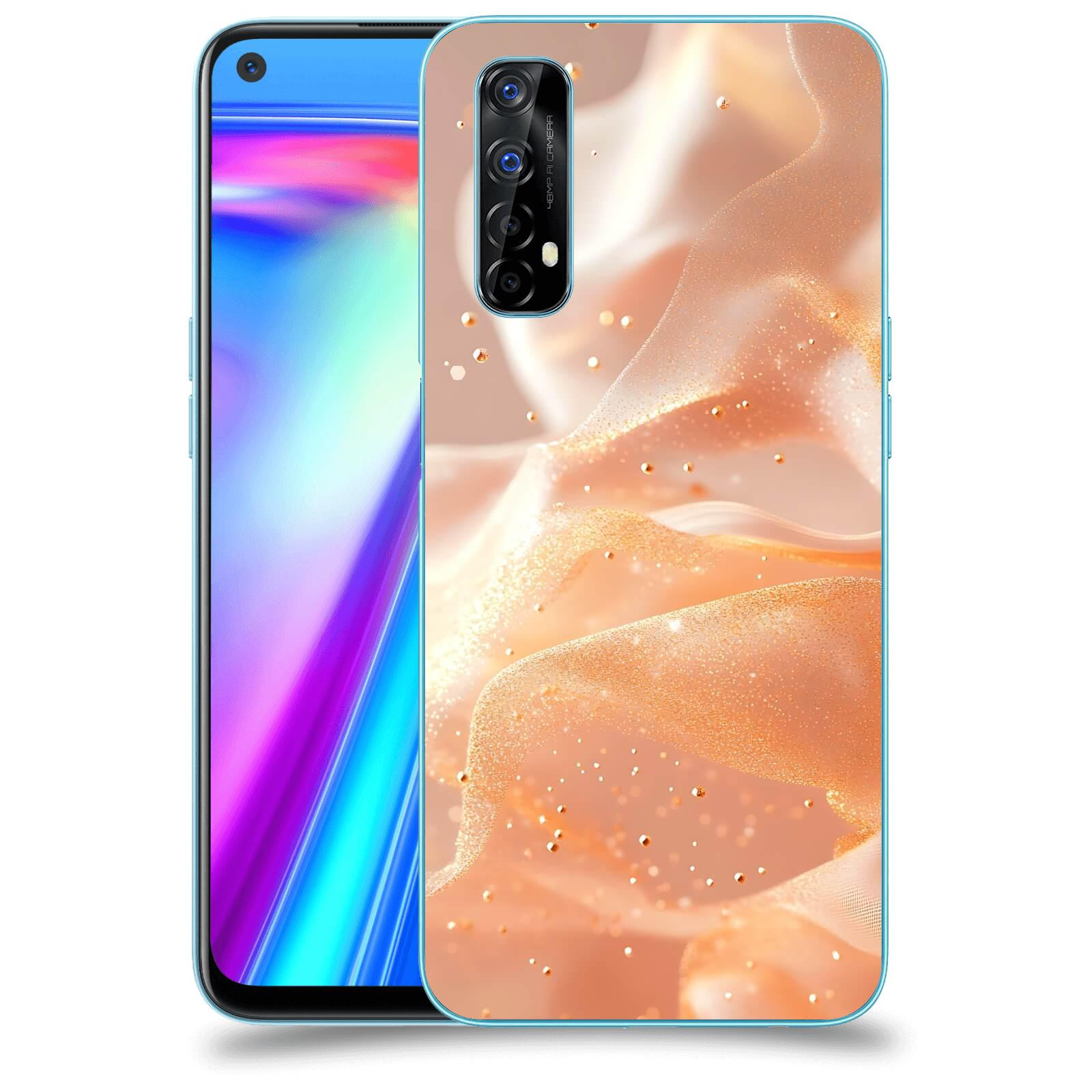 ACOVER Kryt na mobil Realme 7 - Éterický třpyt