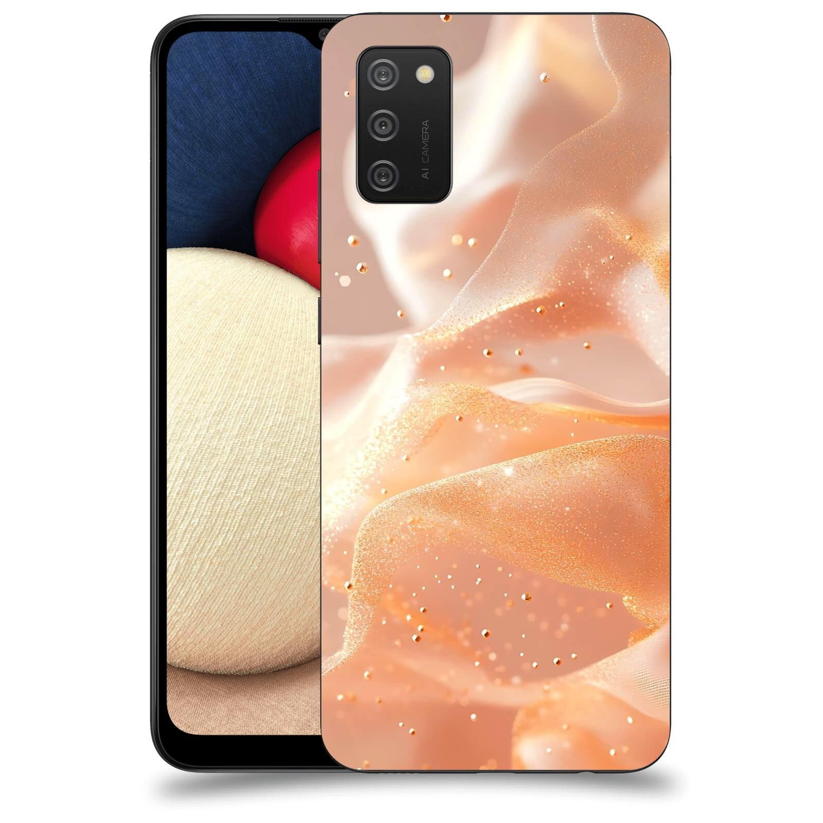 ACOVER Kryt na mobil Samsung Galaxy A02s A025G - Éterický třpyt
