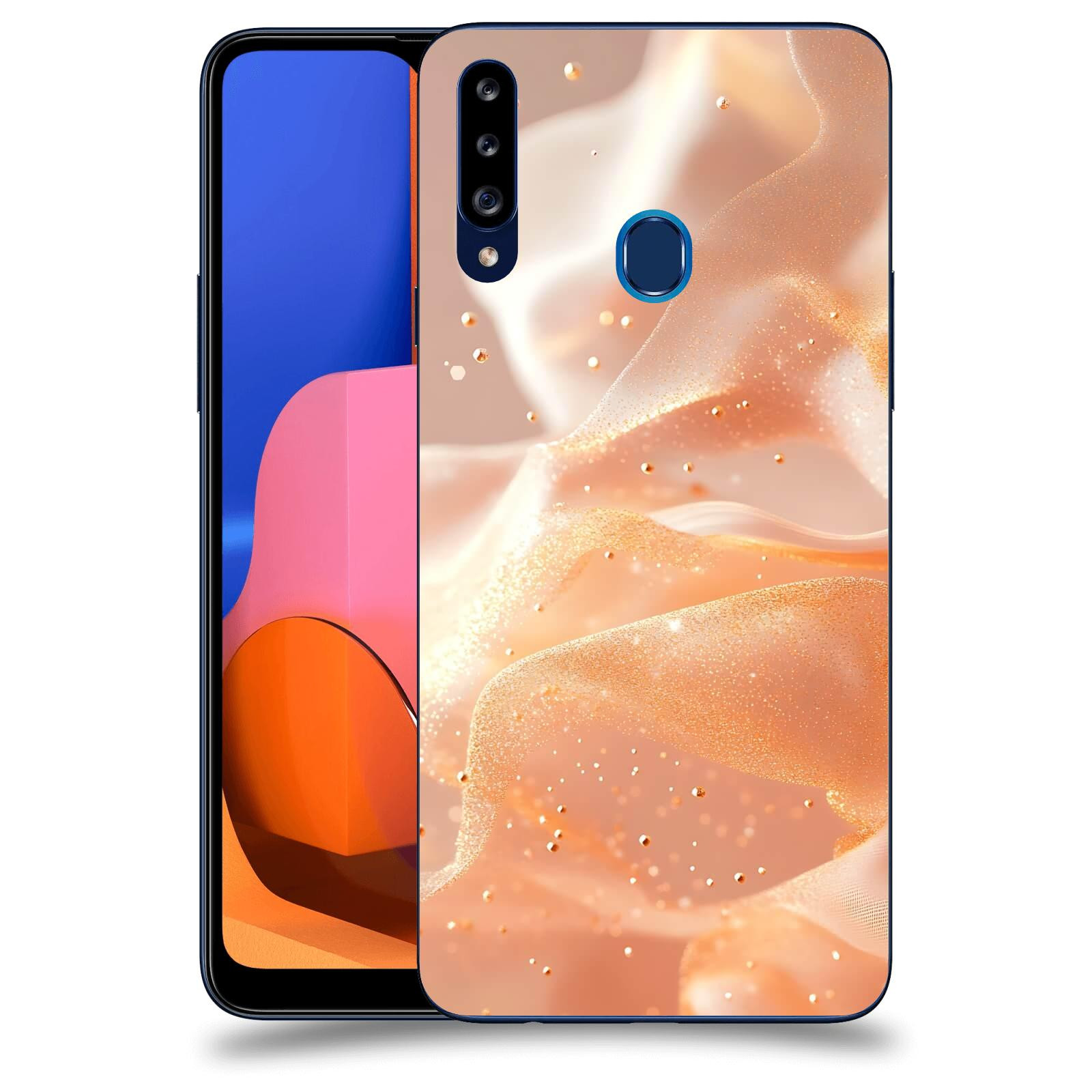 ACOVER Kryt na mobil Samsung Galaxy A20s - Éterický třpyt