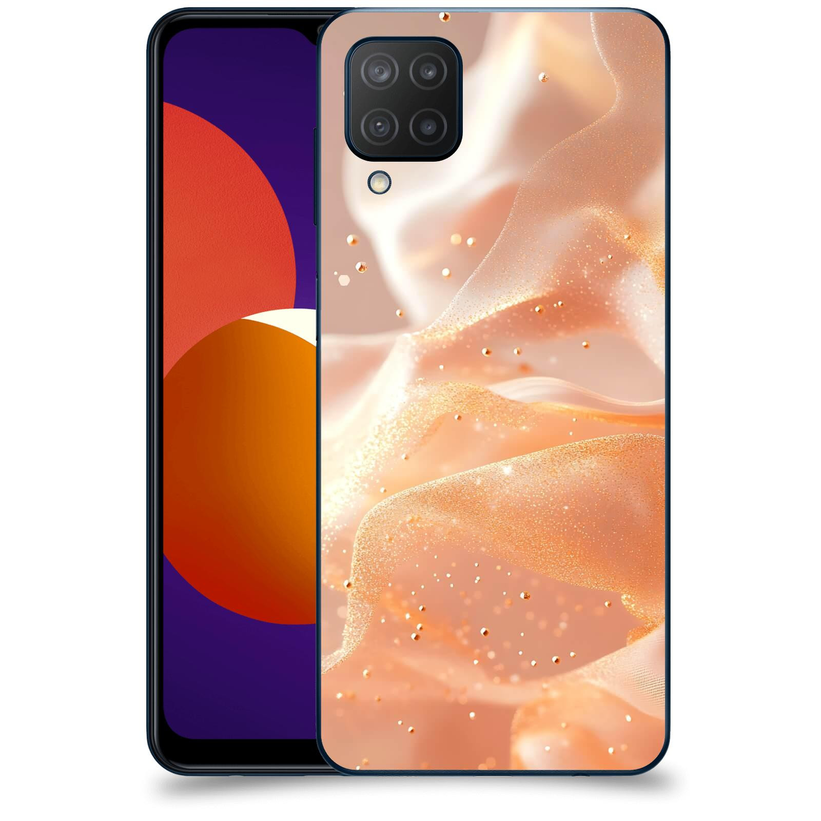ACOVER Kryt na mobil Samsung Galaxy M12 M127F - Éterický třpyt